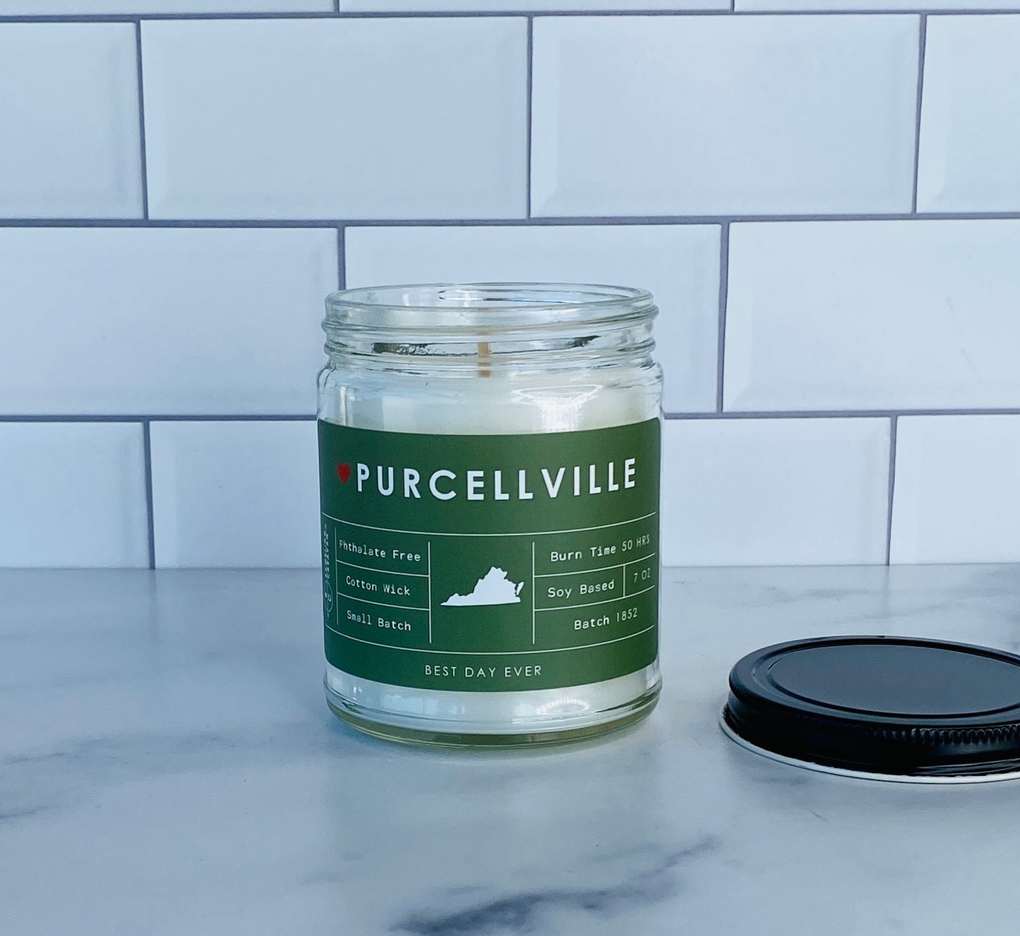 Purcellville, VA Candle