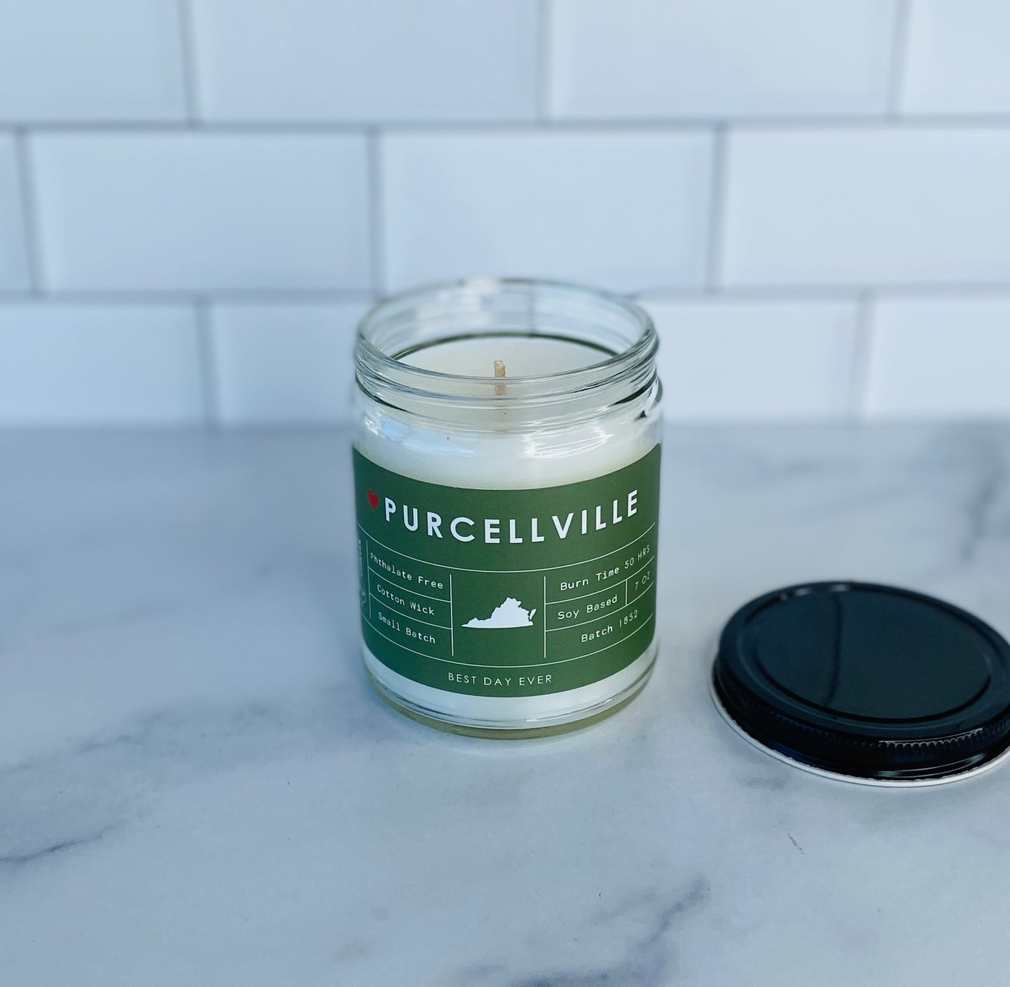 Purcellville, VA Candle