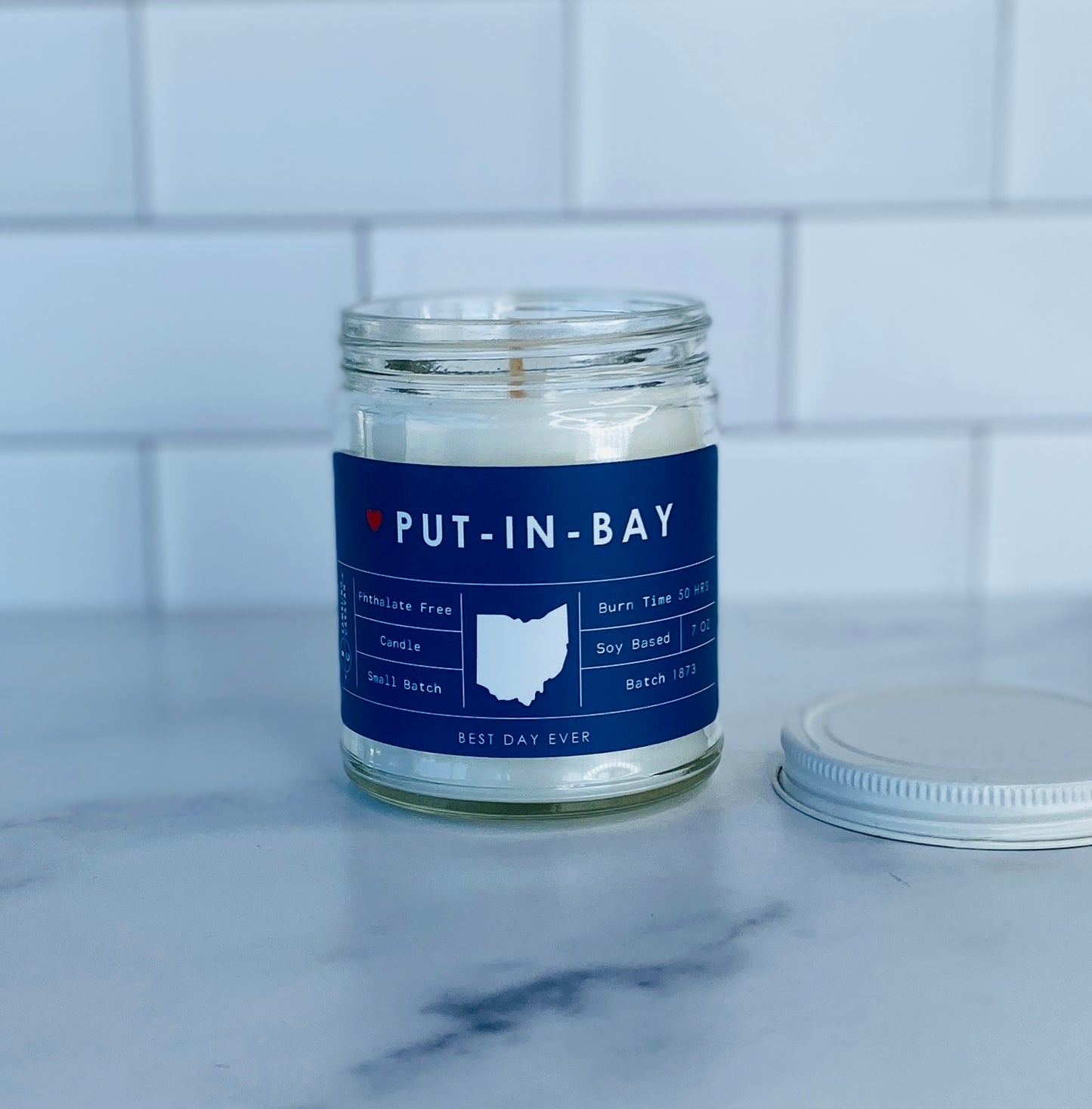 Put-In-Bay, Lake Erie, OH Candle