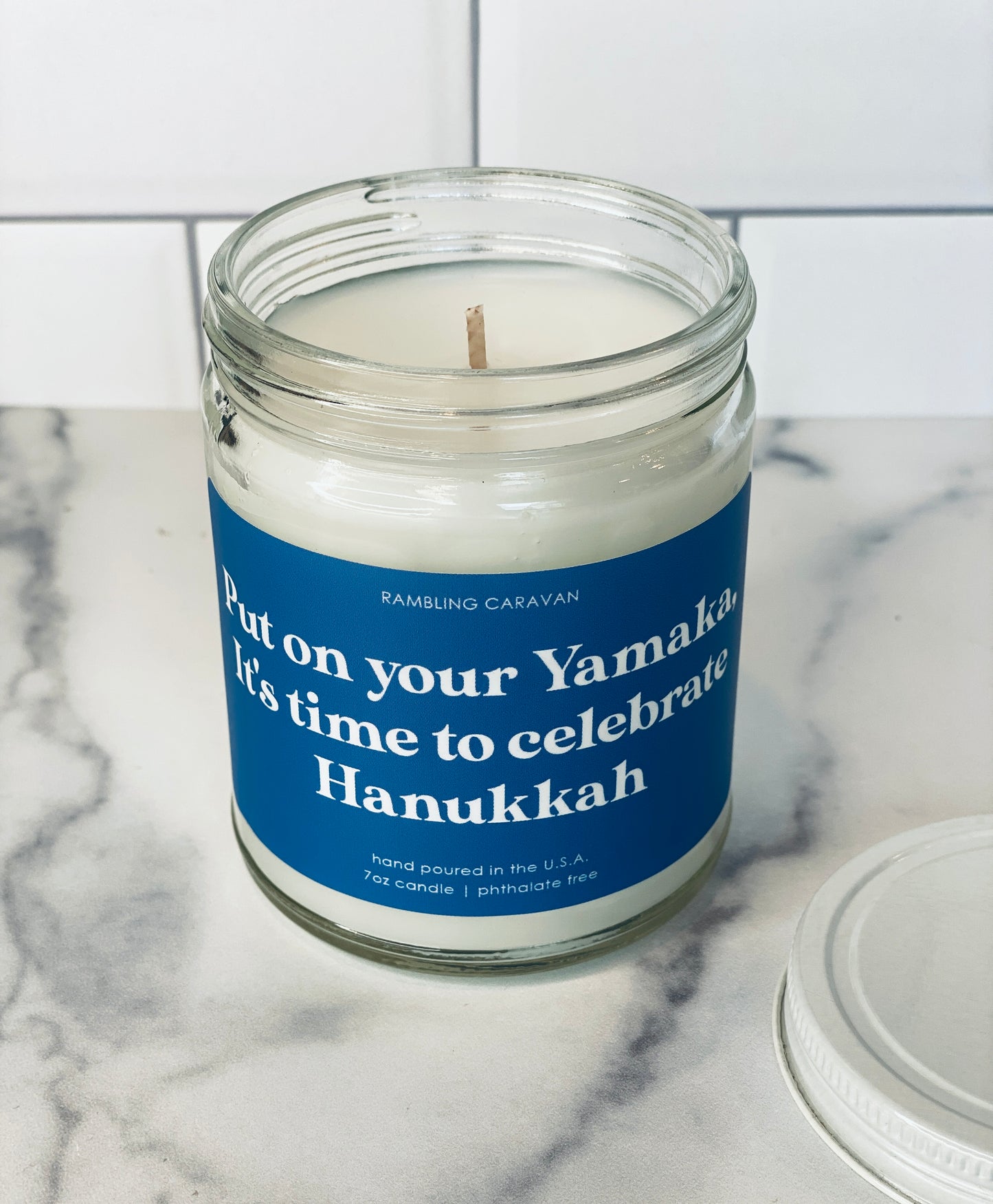 Put on your Yamaka, It's time to celebrate Hanukkah Candle