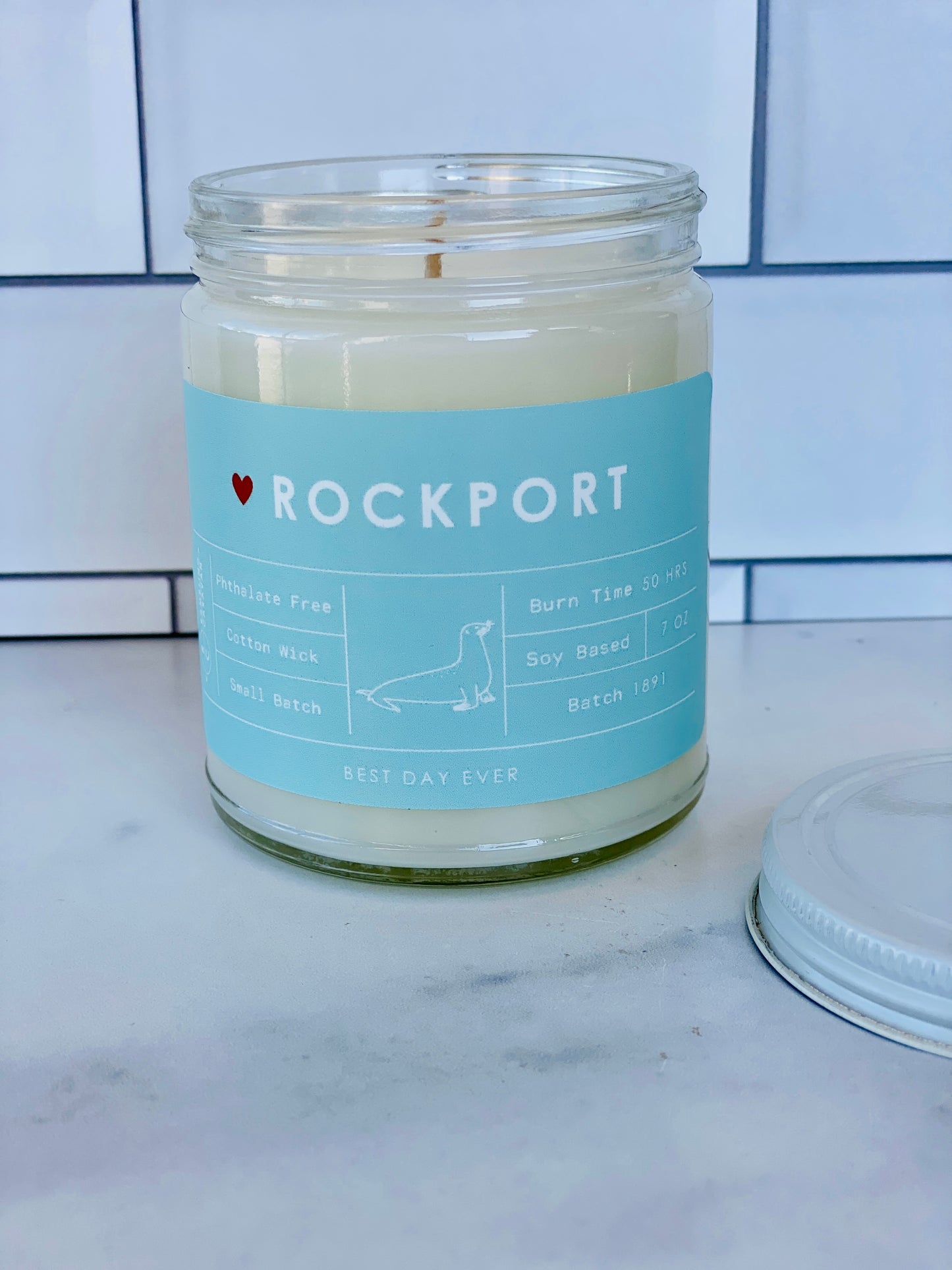 Rockport, MA Candle