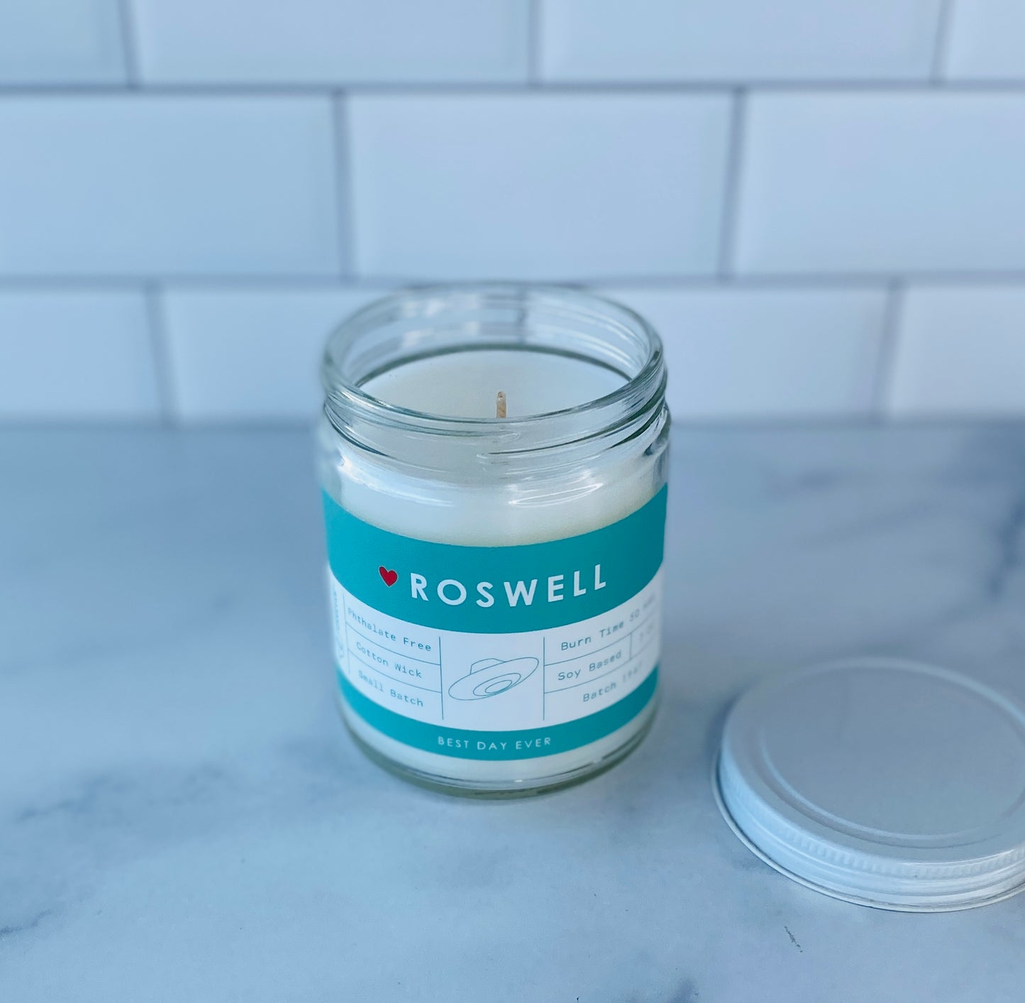 Roswell, NM Candle