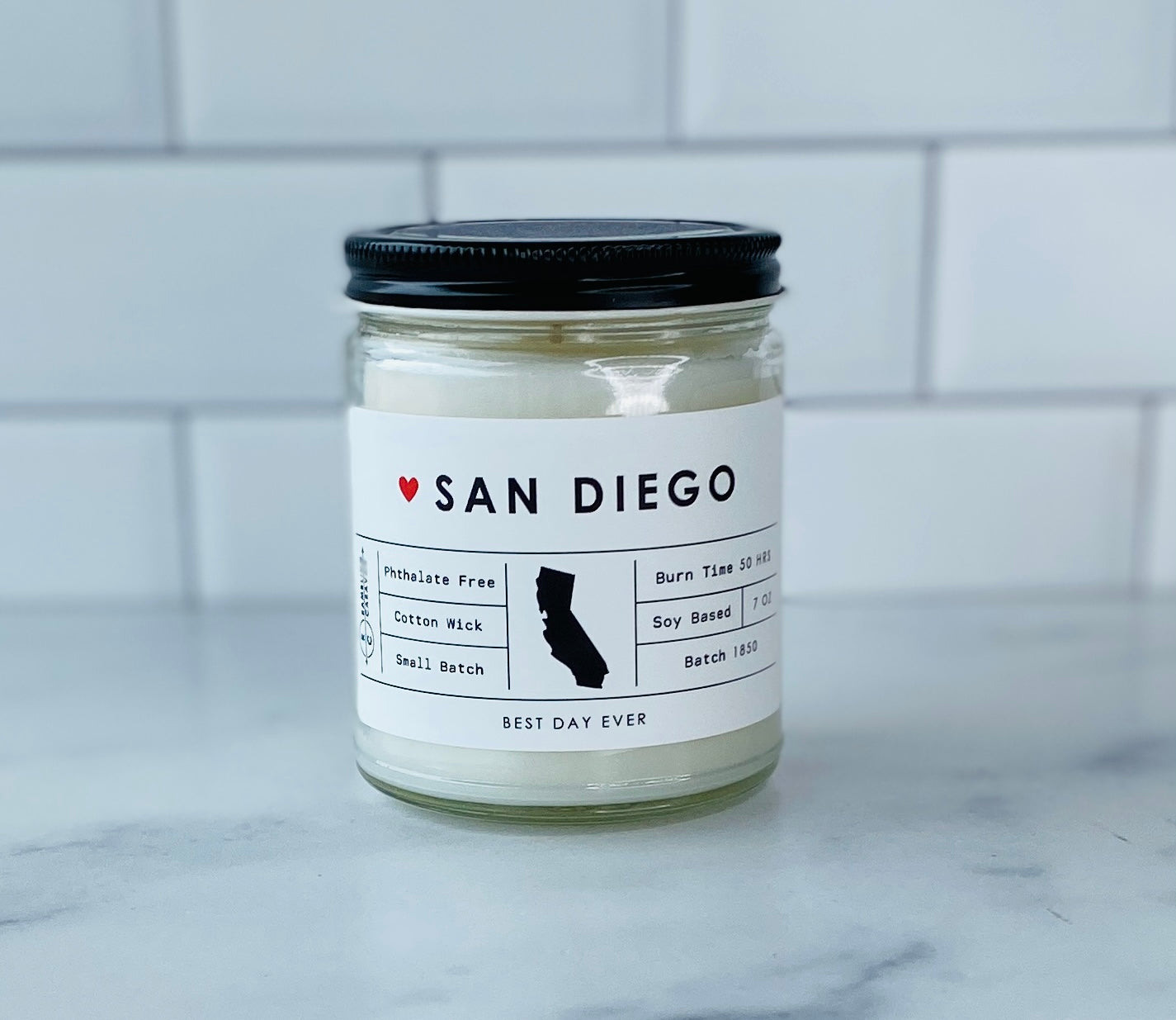 San Diego, CA Candle
