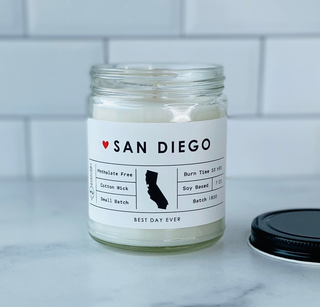 San Diego, CA Candle