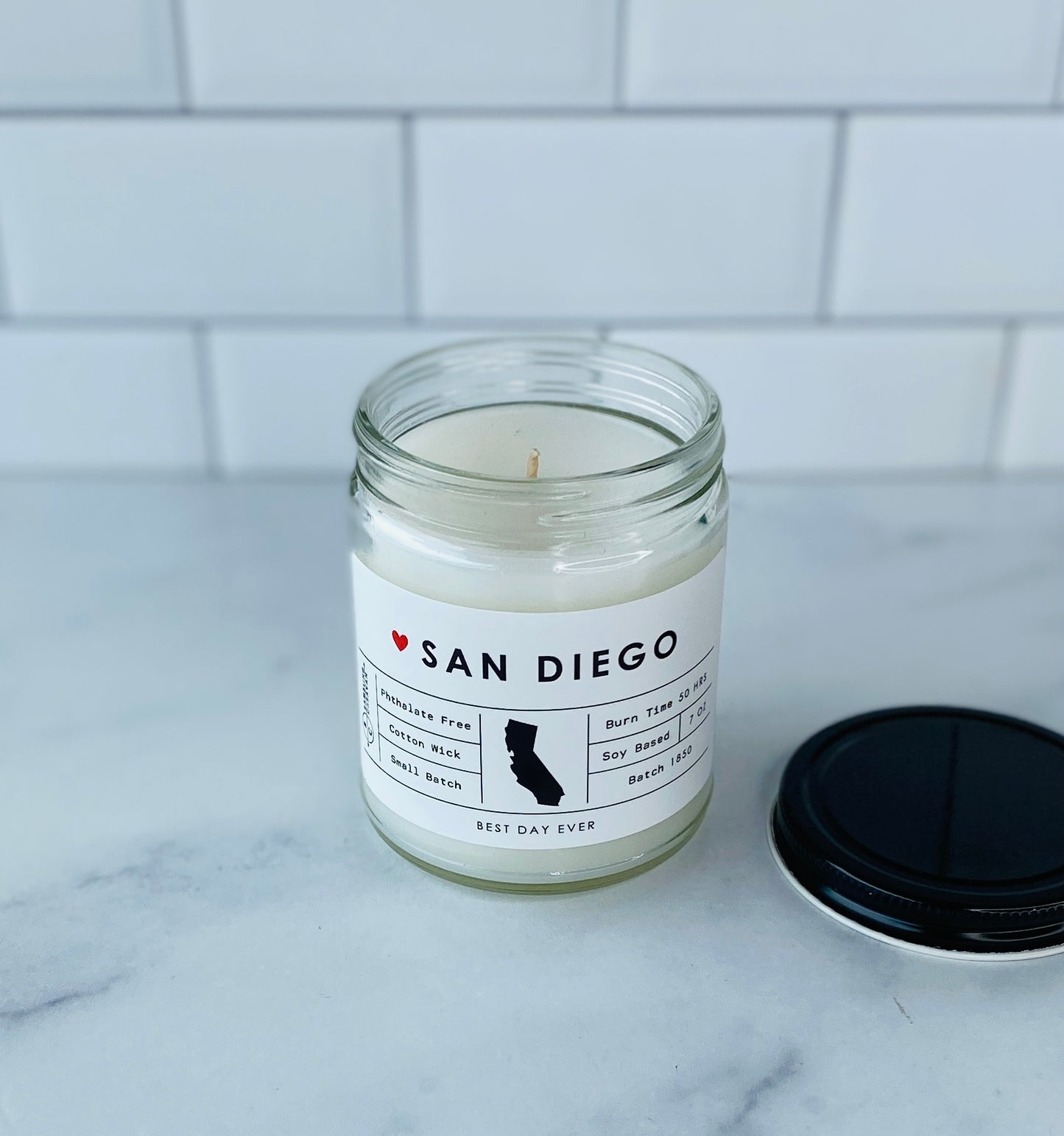 San Diego, CA Candle