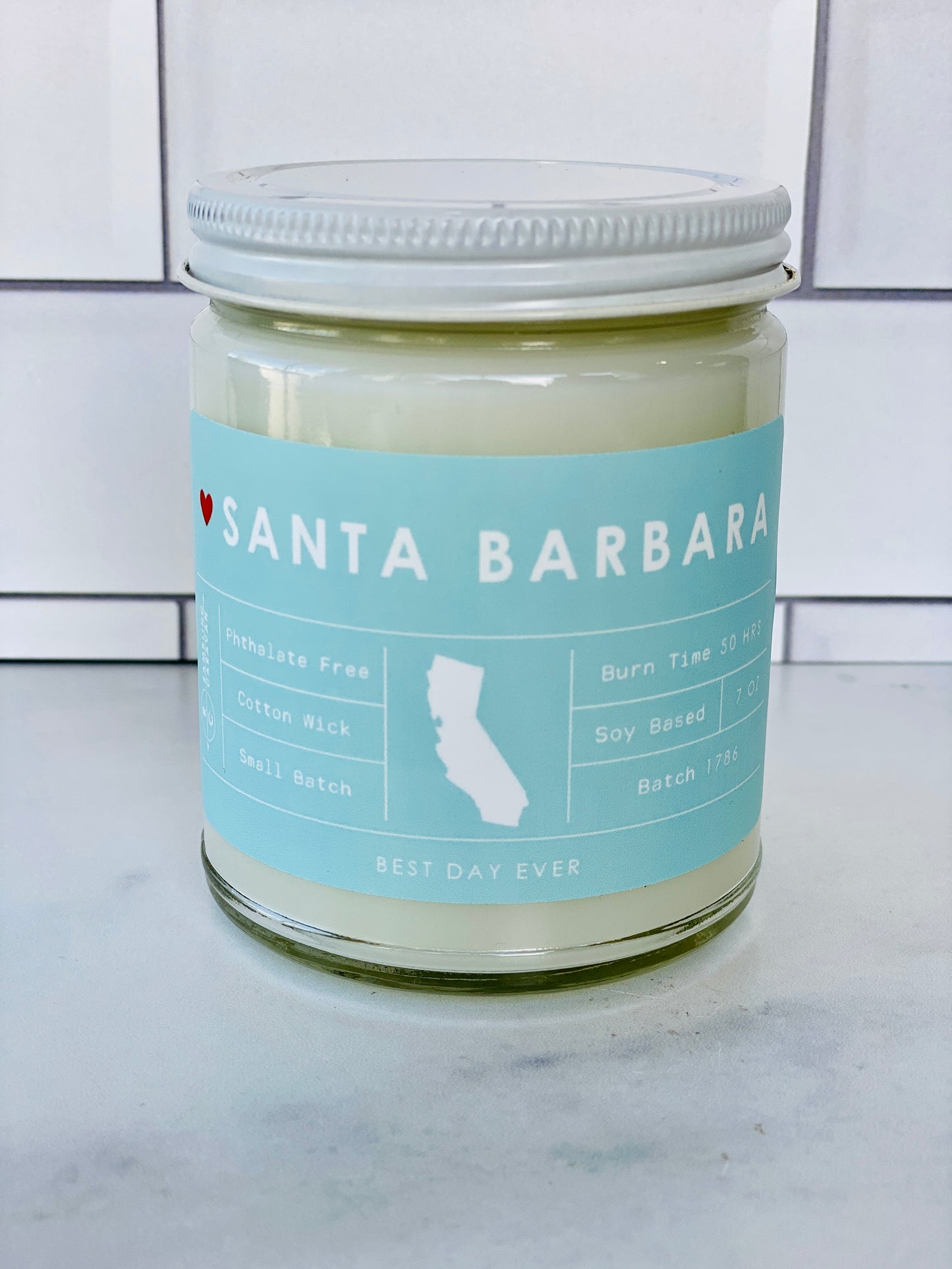 Santa Barbara, CA Candle