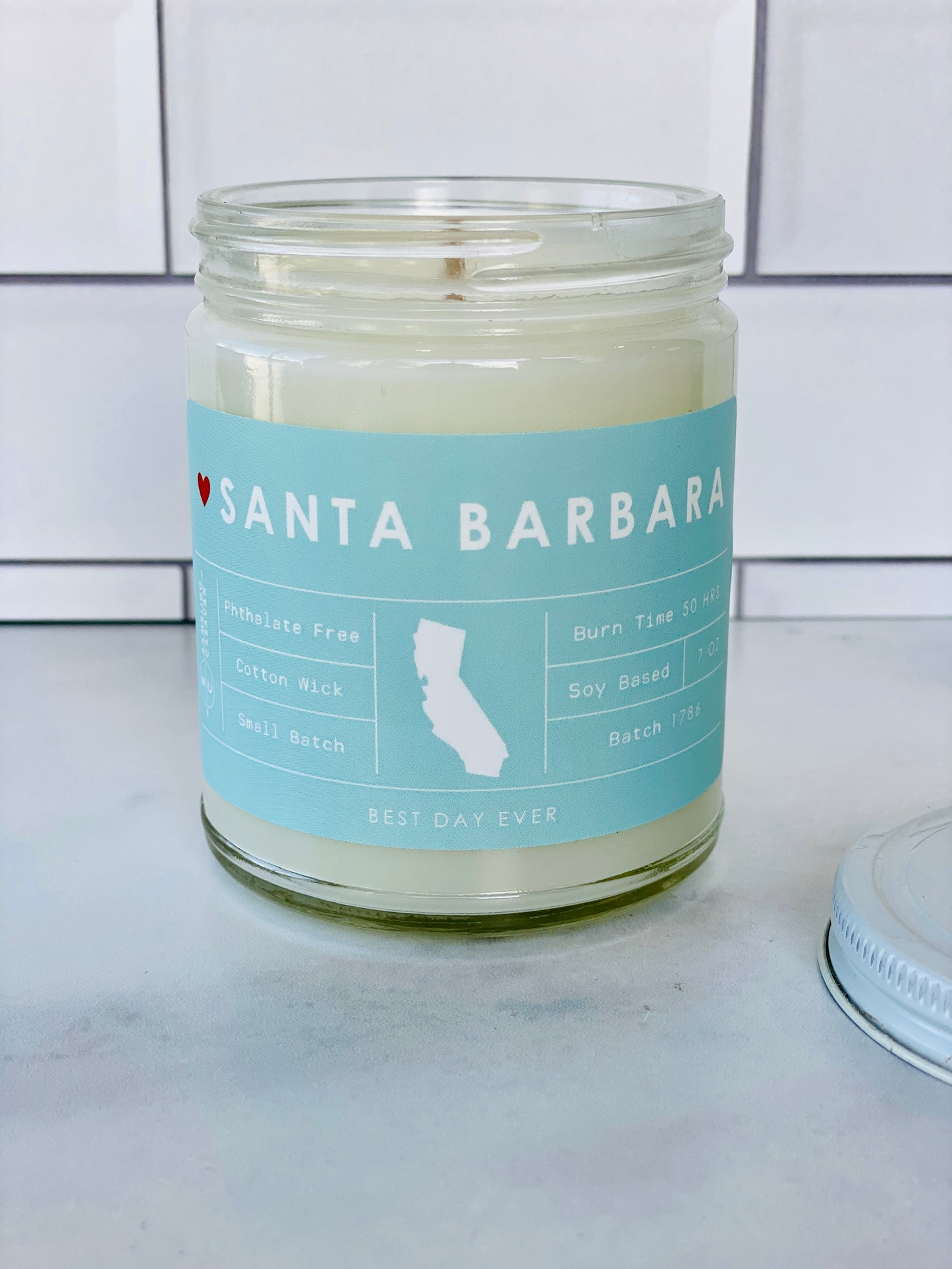 Santa Barbara, CA Candle