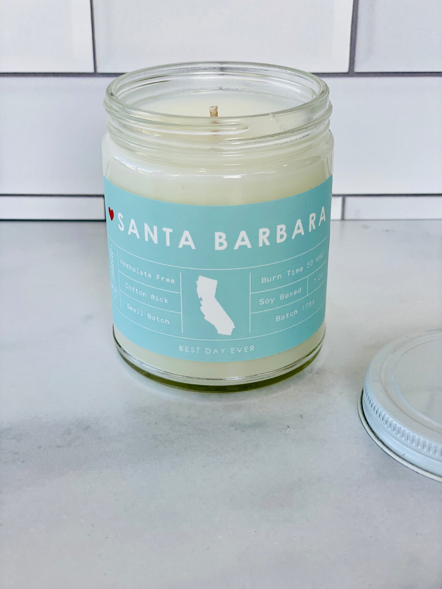 Santa Barbara, CA Candle