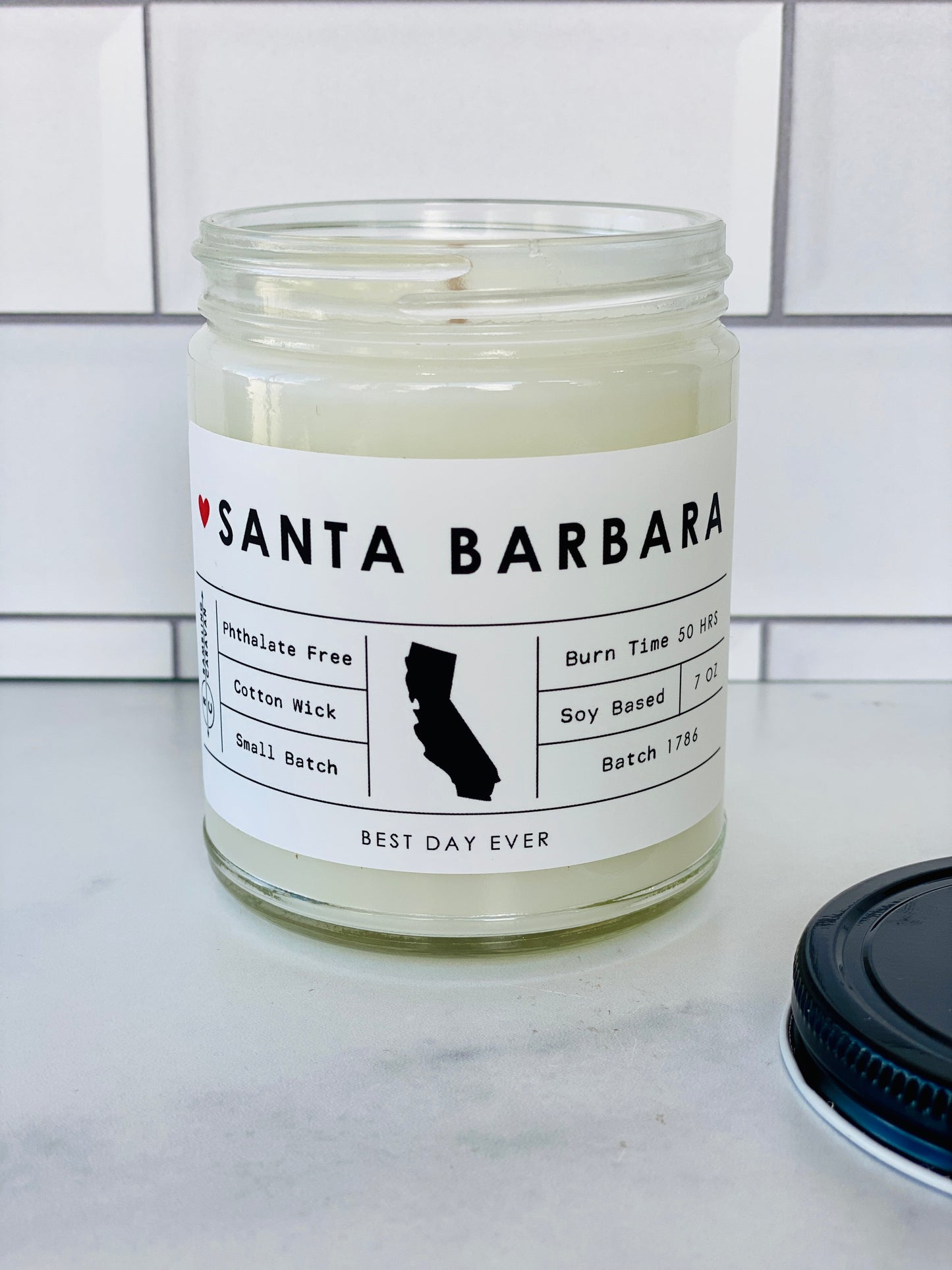 Santa Barbara, CA Candle