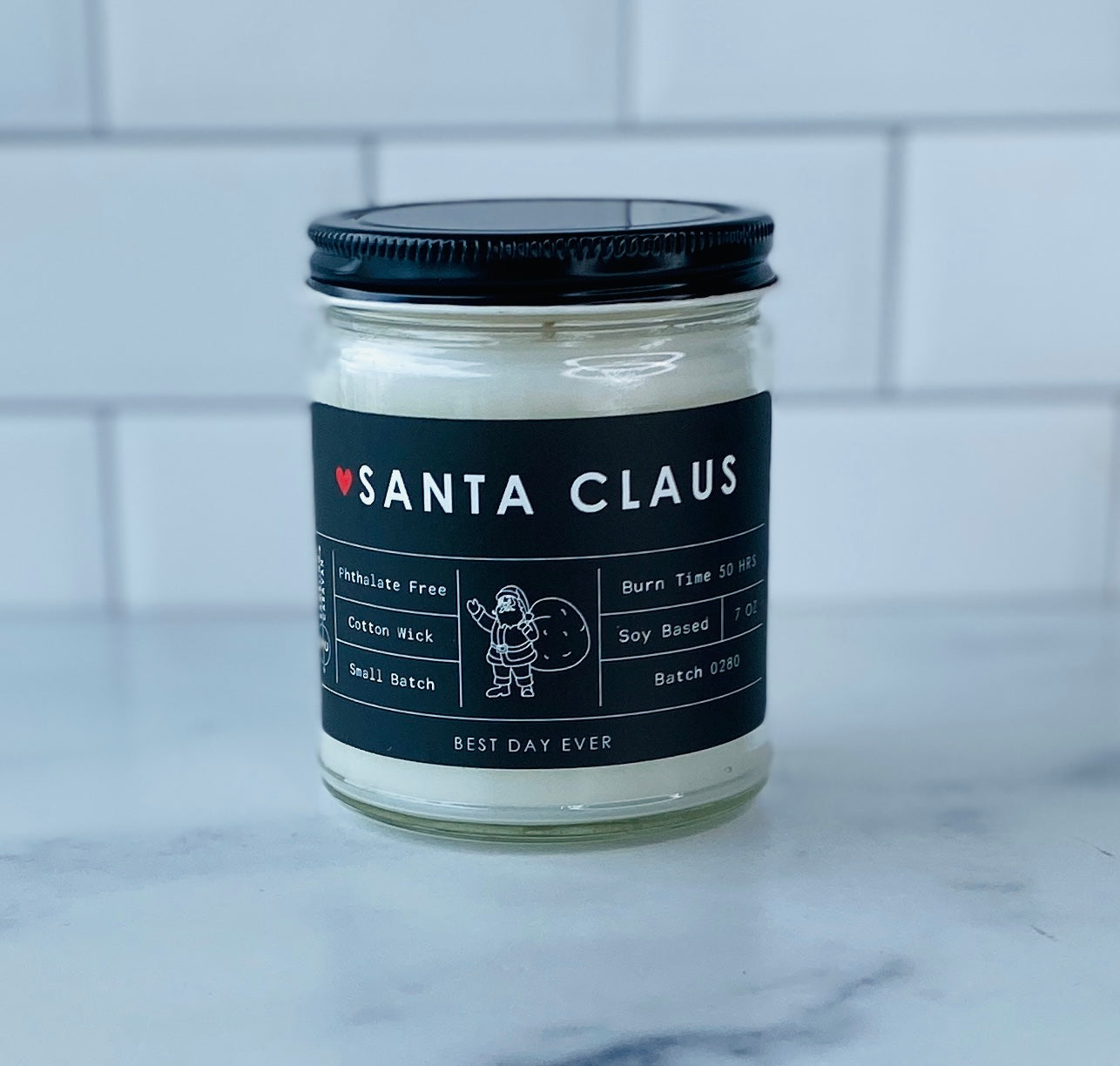 Santa Claus Candle