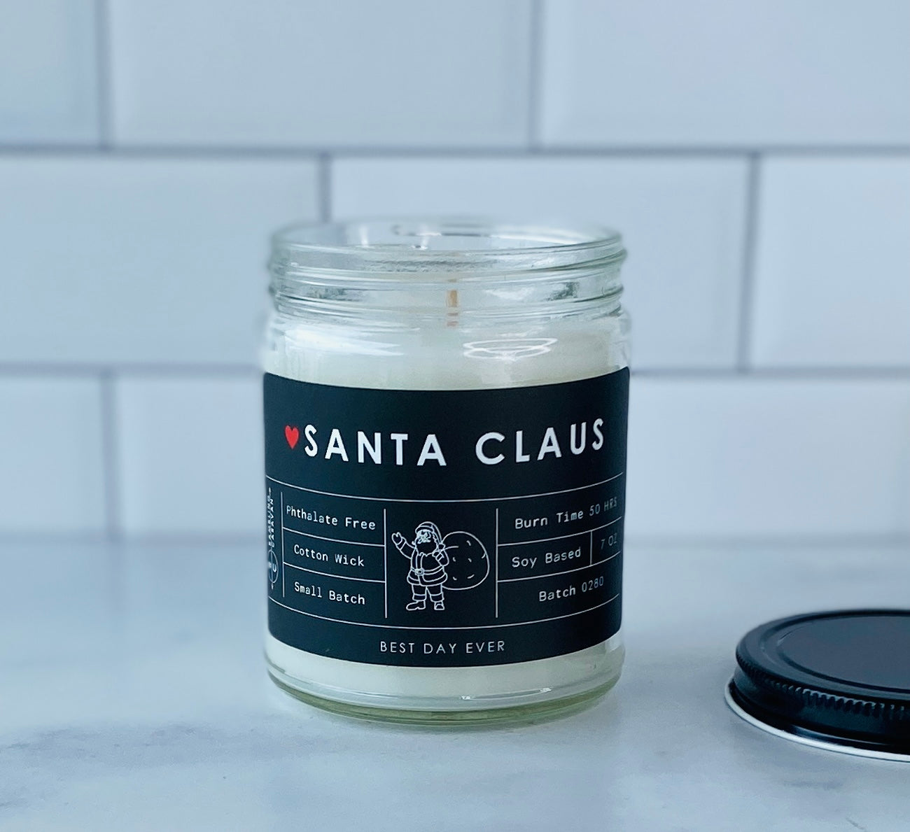 Santa Claus Candle