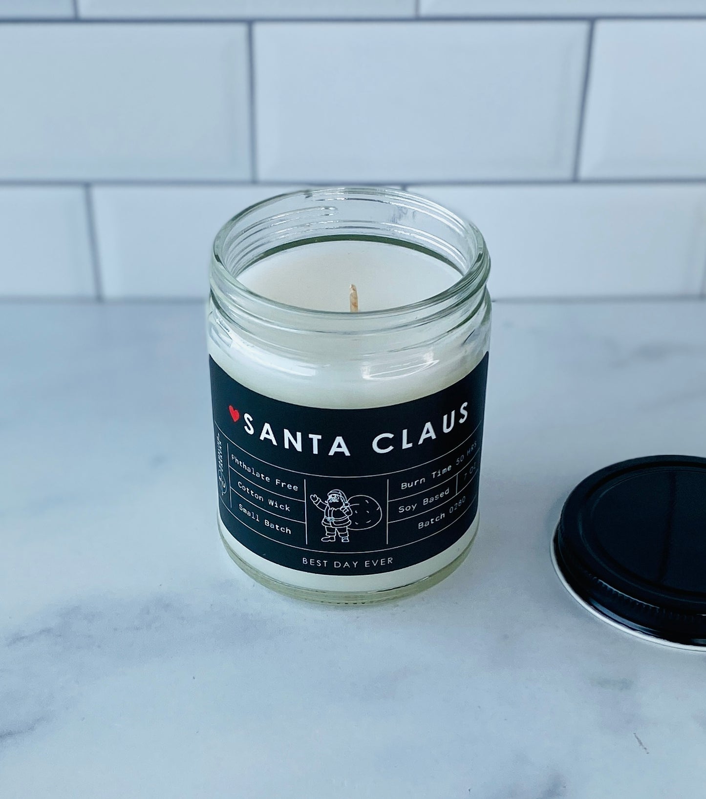 Santa Claus Candle