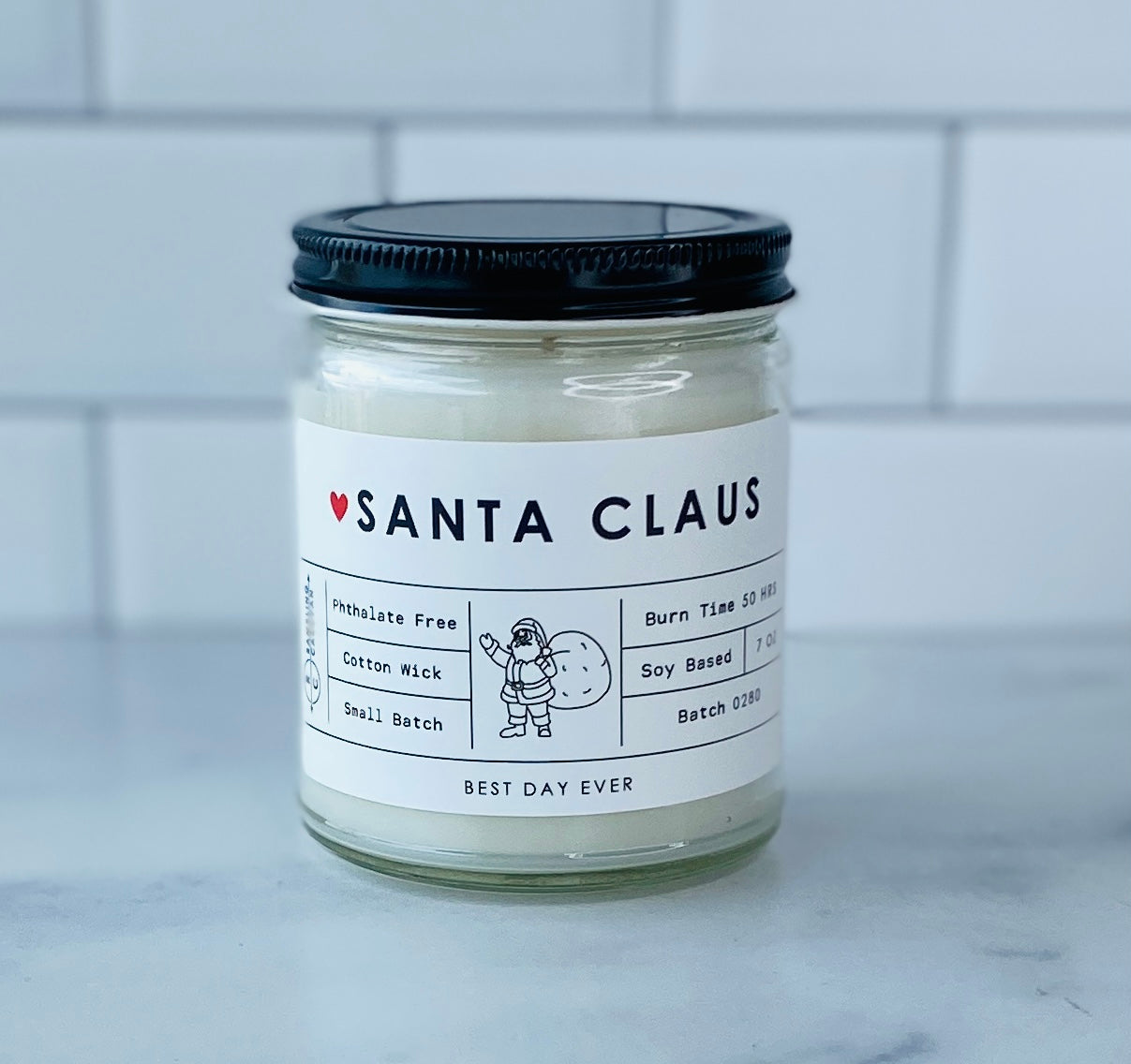 Santa Claus Candle