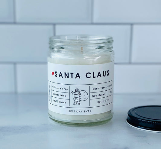 Santa Claus Candle