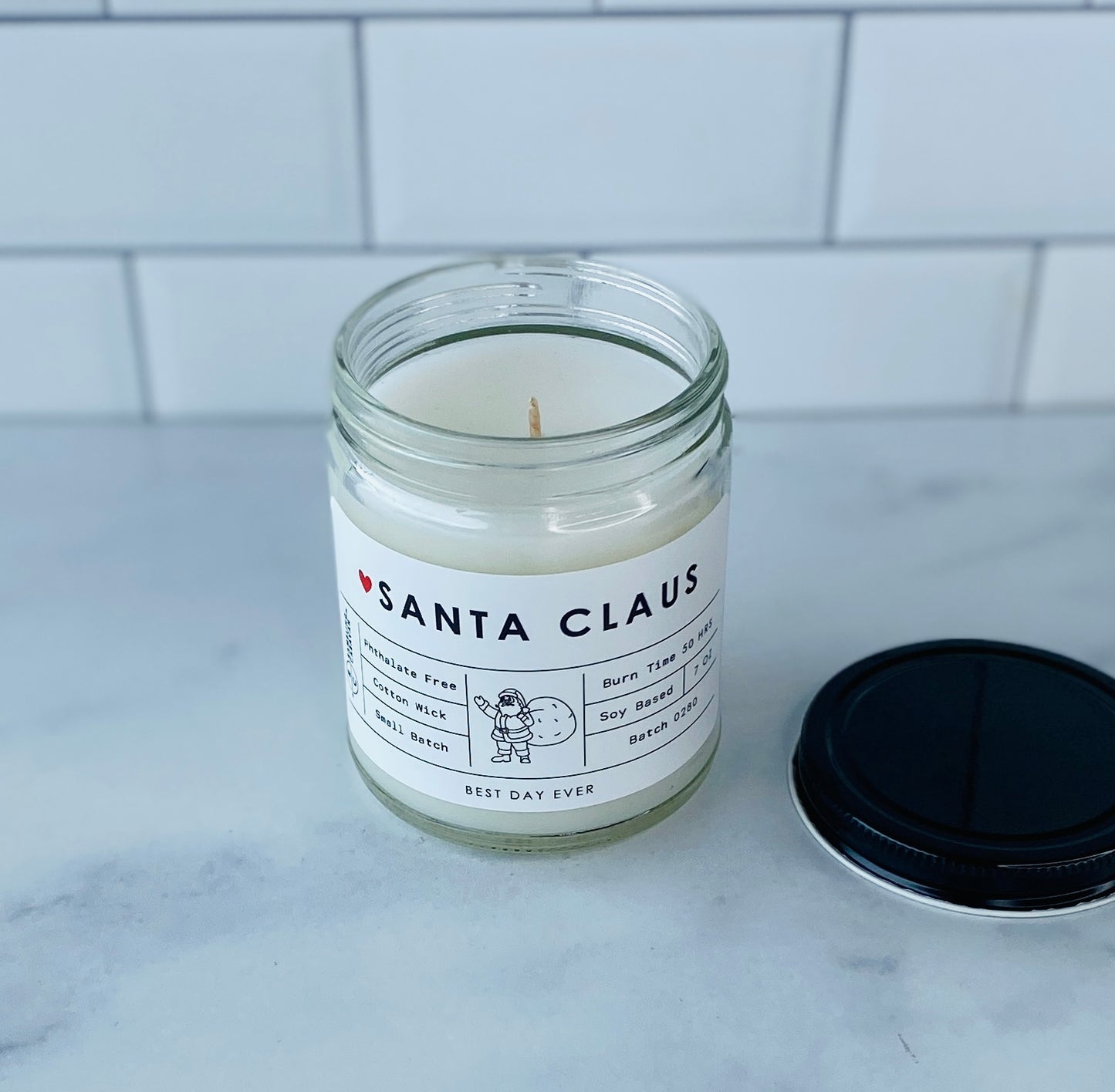 Santa Claus Candle