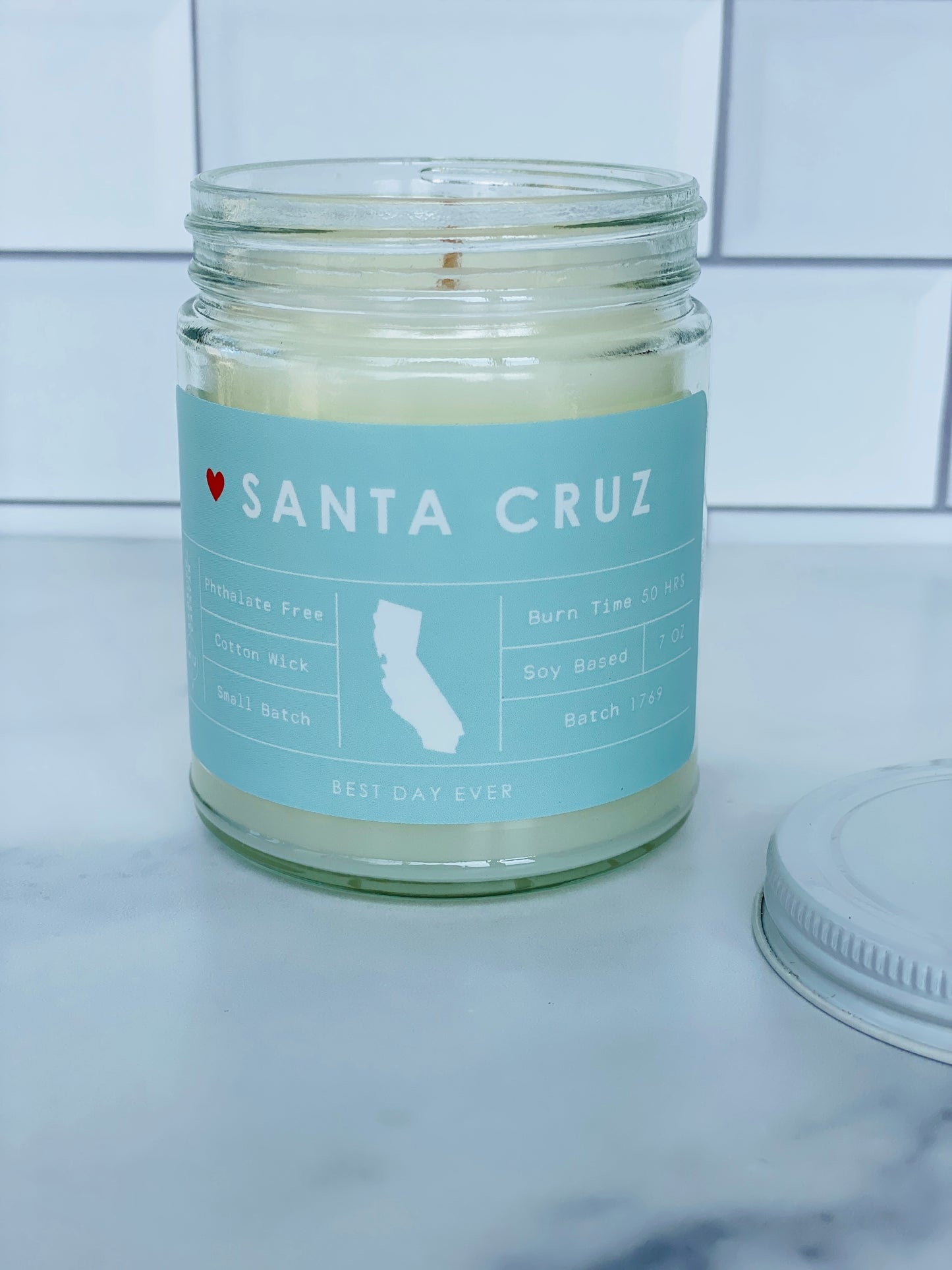 Santa Cruz, CA Candle