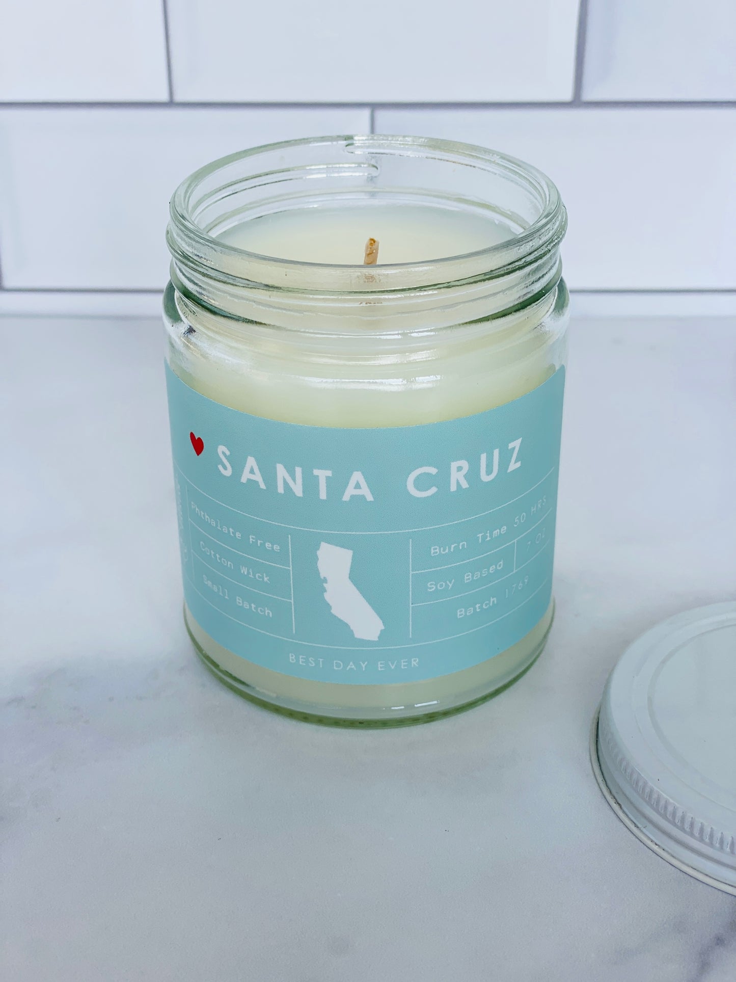 Santa Cruz, CA Candle