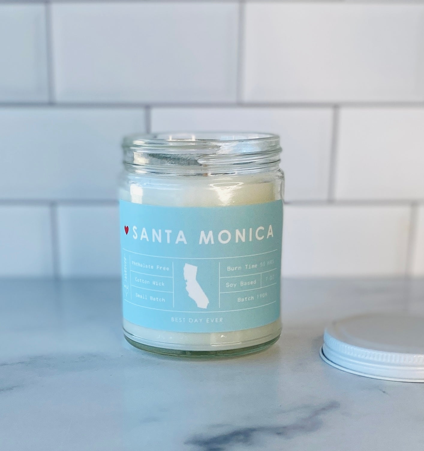Santa Monica, CA Candle