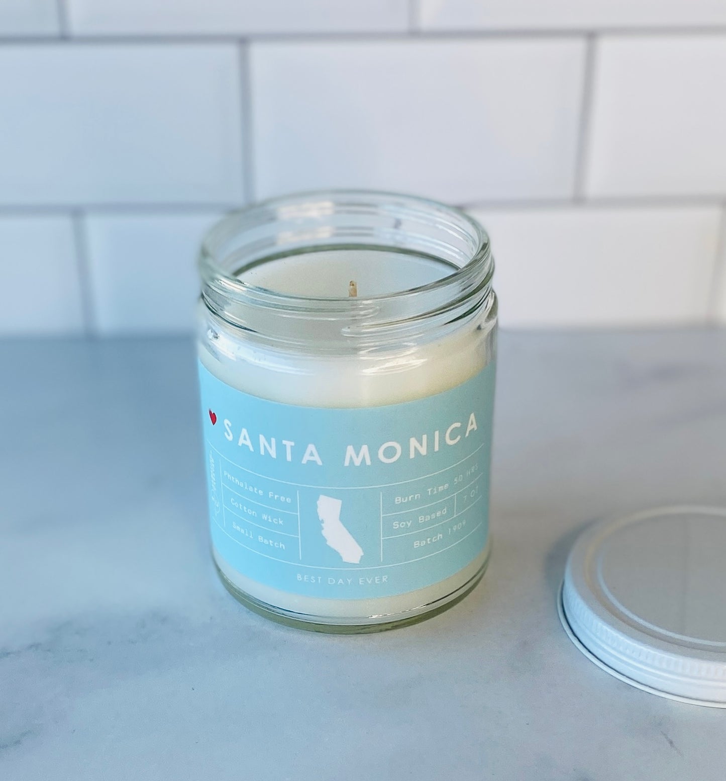 Santa Monica, CA Candle