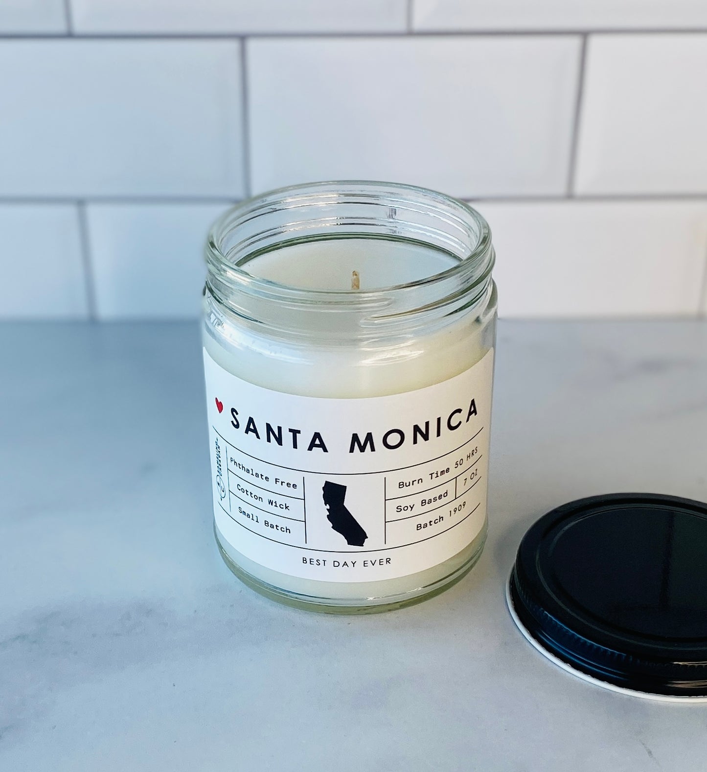 Santa Monica, CA Candle