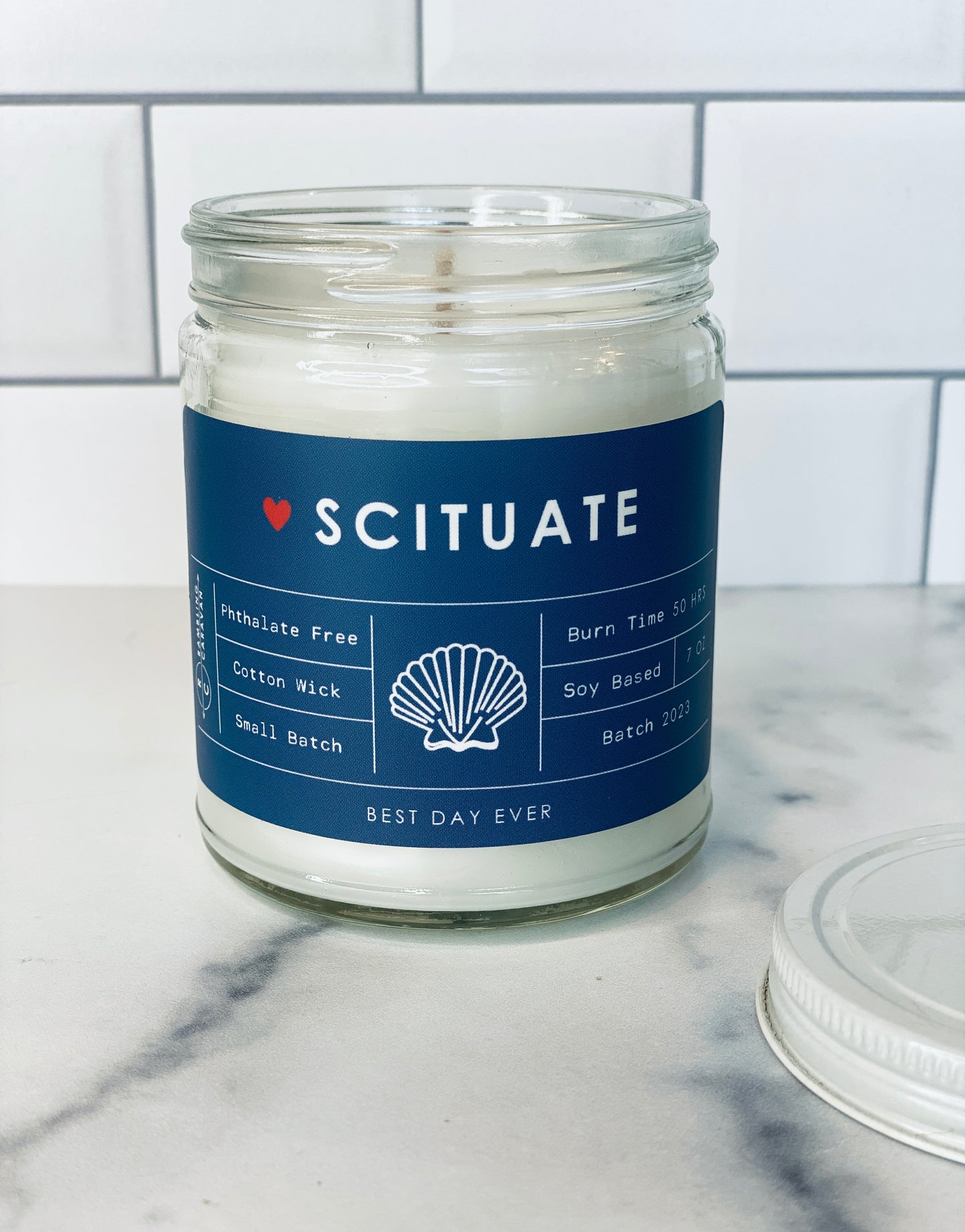 Scituate, MA Candle