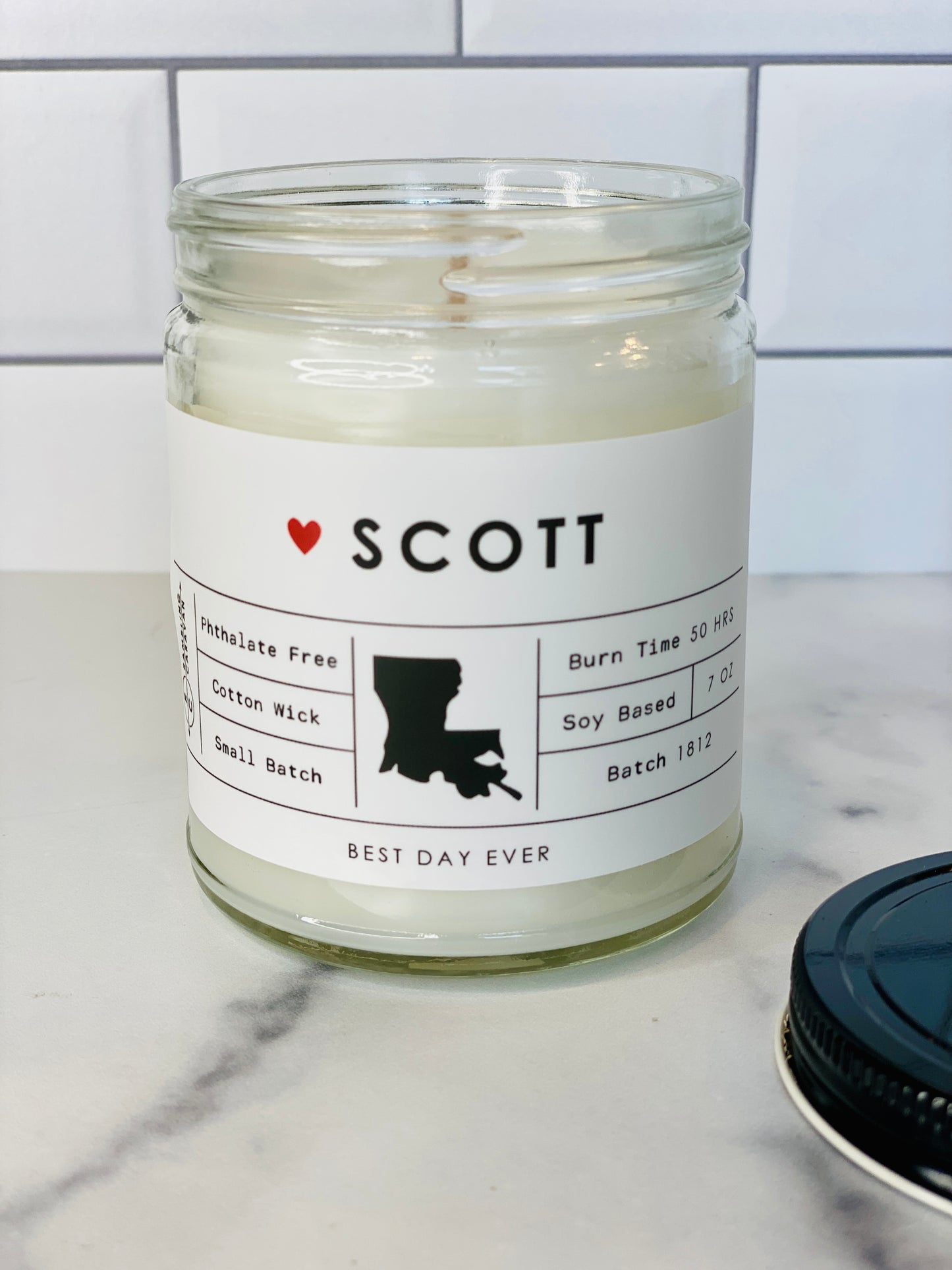 Scott, LA Candle