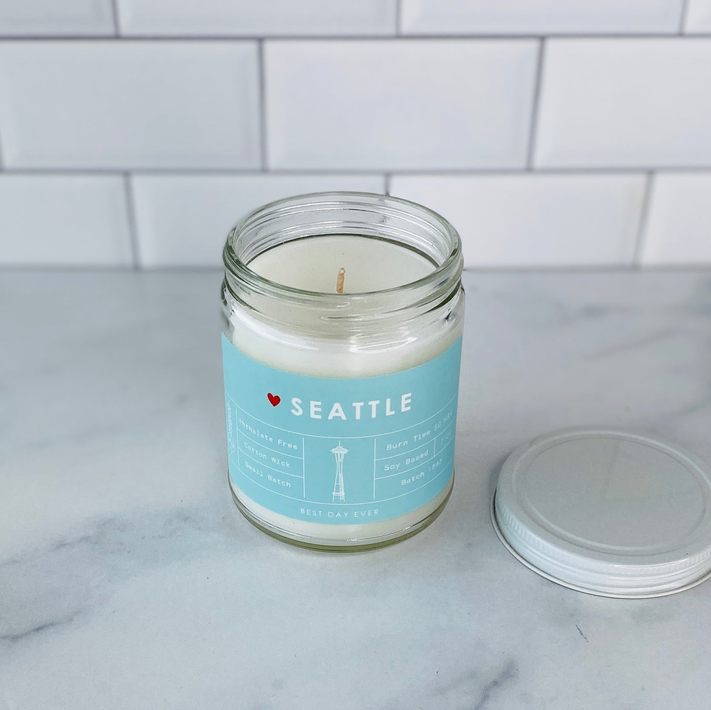 Seattle, WA Candle