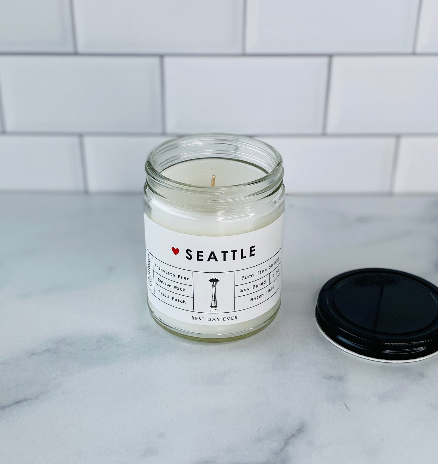 Seattle, WA Candle