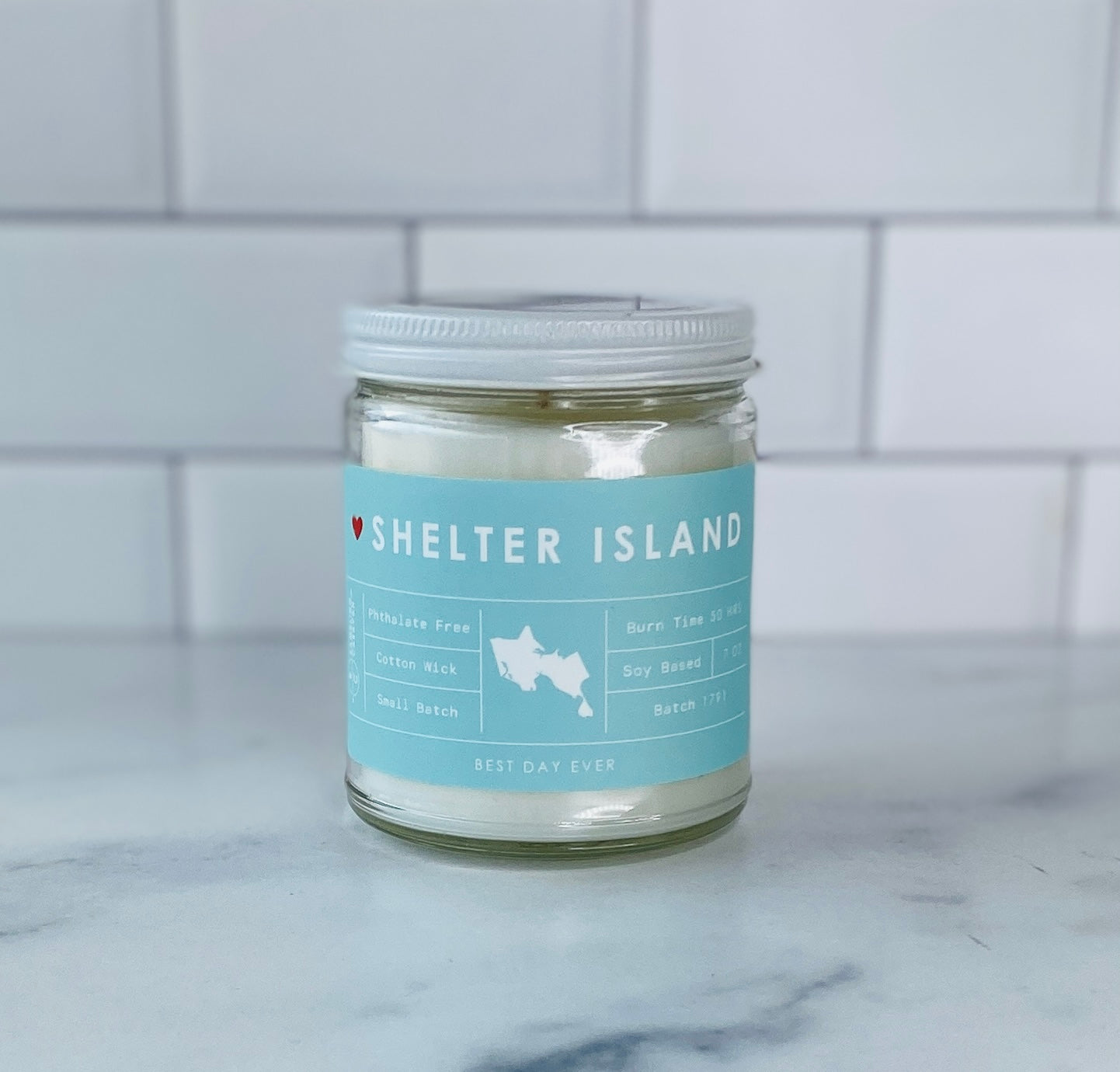 Shelter Island, NY Candle