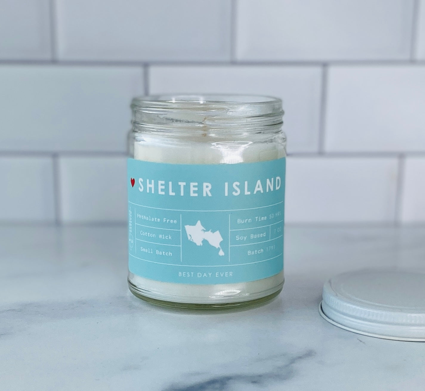 Shelter Island, NY Candle