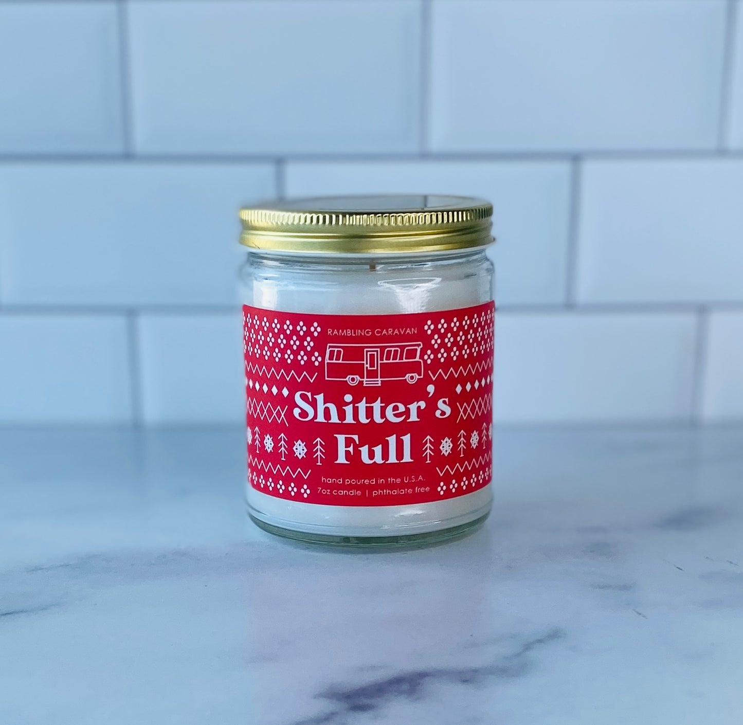 Shitter's Full Candle