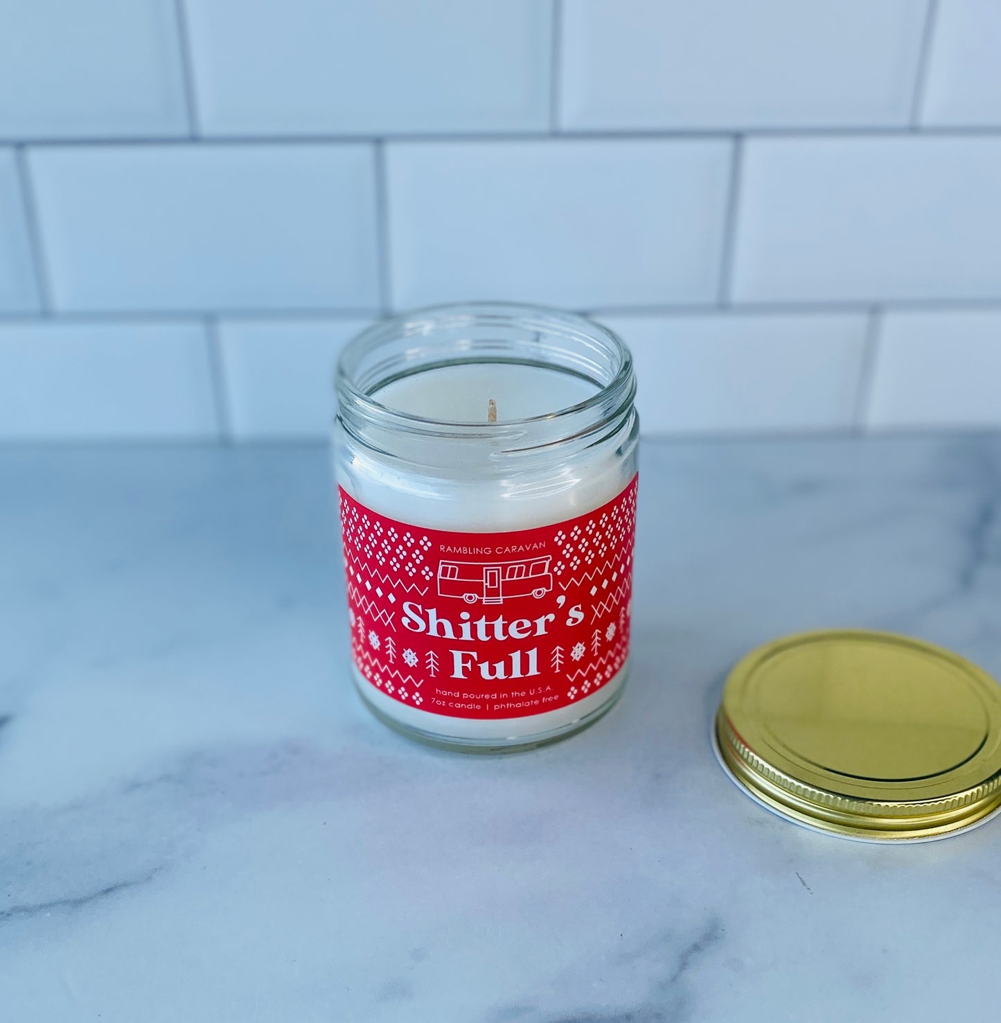 Shitter's Full Candle