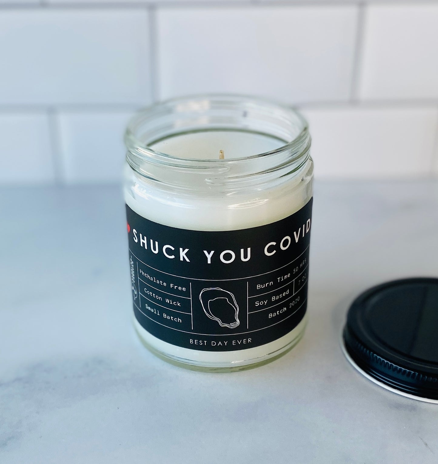 Shuck You Covid Candle