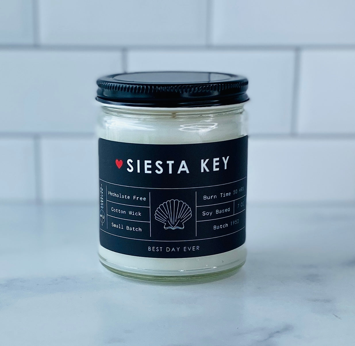 Siesta Key, FL Candle