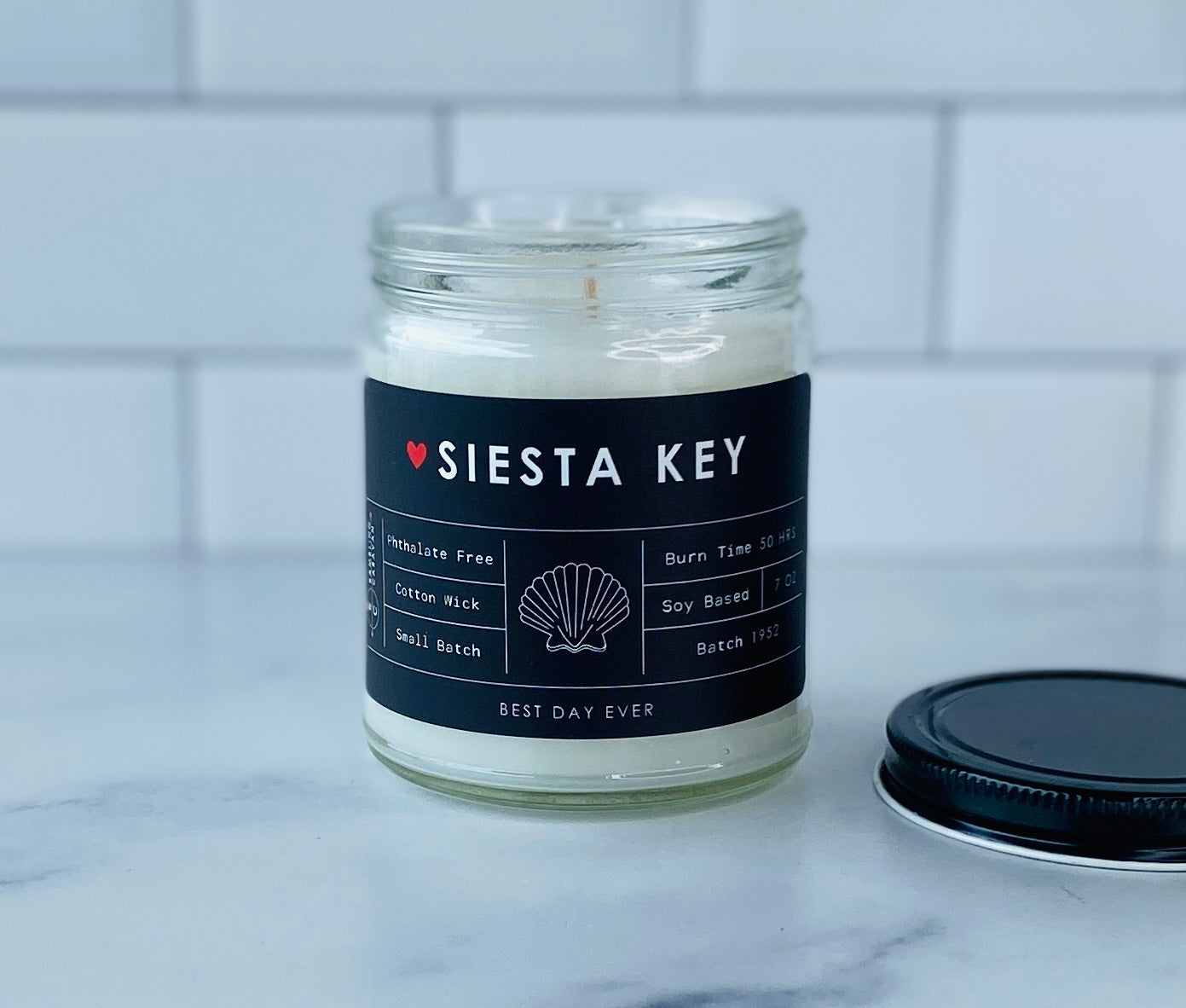 Siesta Key, FL Candle