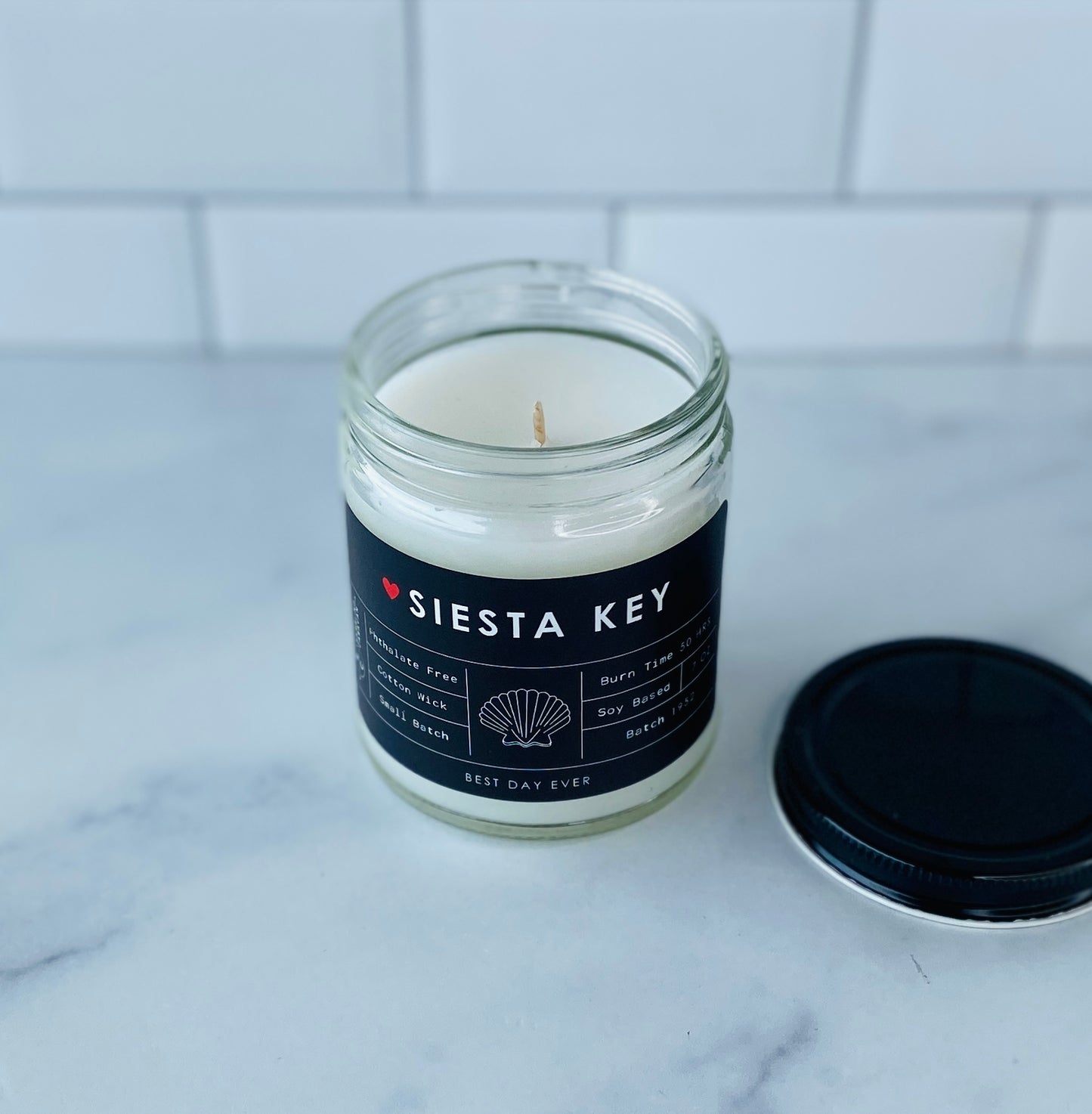 Siesta Key, FL Candle