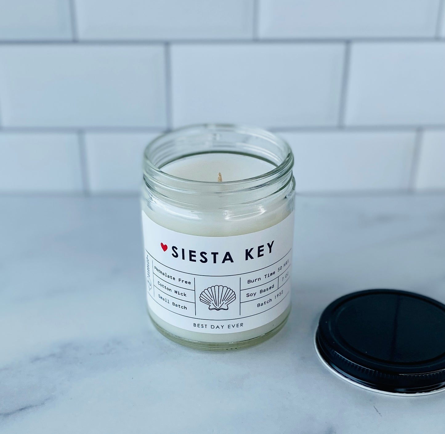 Siesta Key, FL Candle