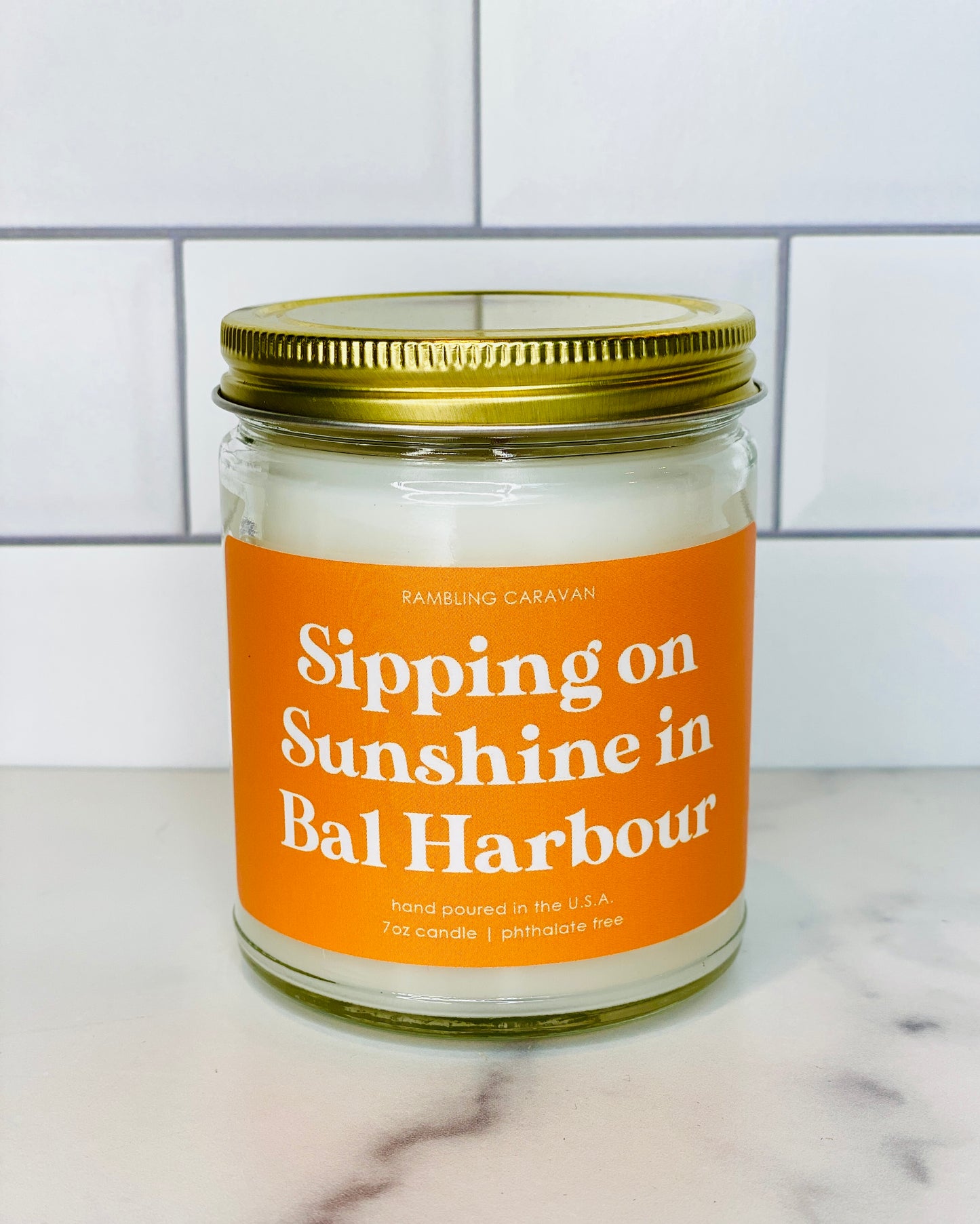 Sipping on Sunshine in Bal Harbour Candle