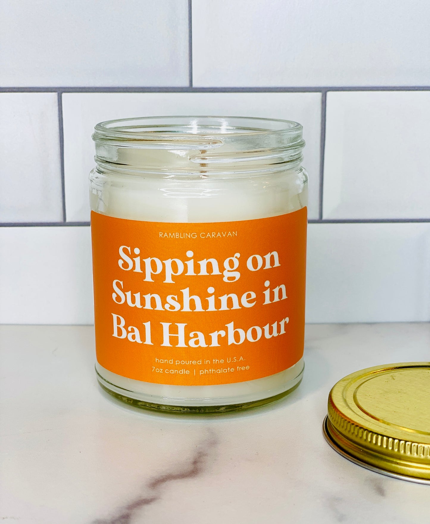 Sipping on Sunshine in Bal Harbour Candle