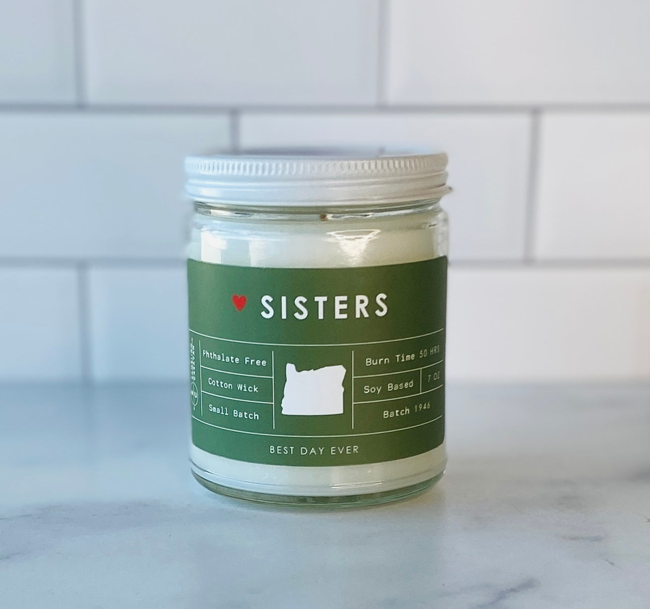Sisters, OR Candle