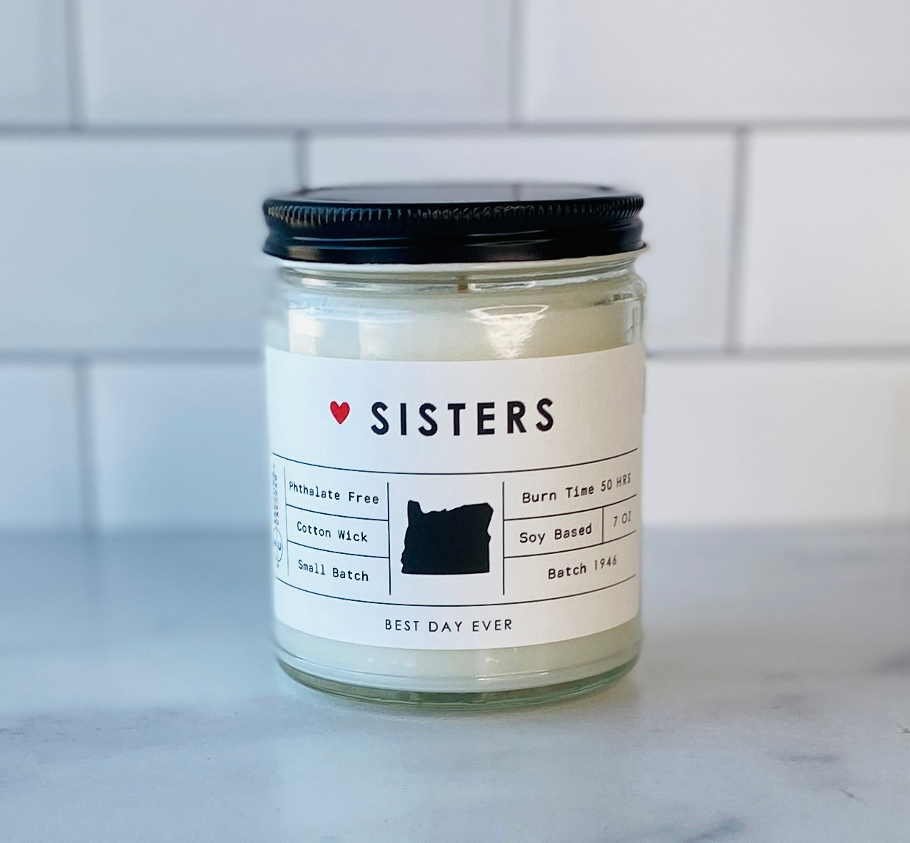 Sisters, OR Candle