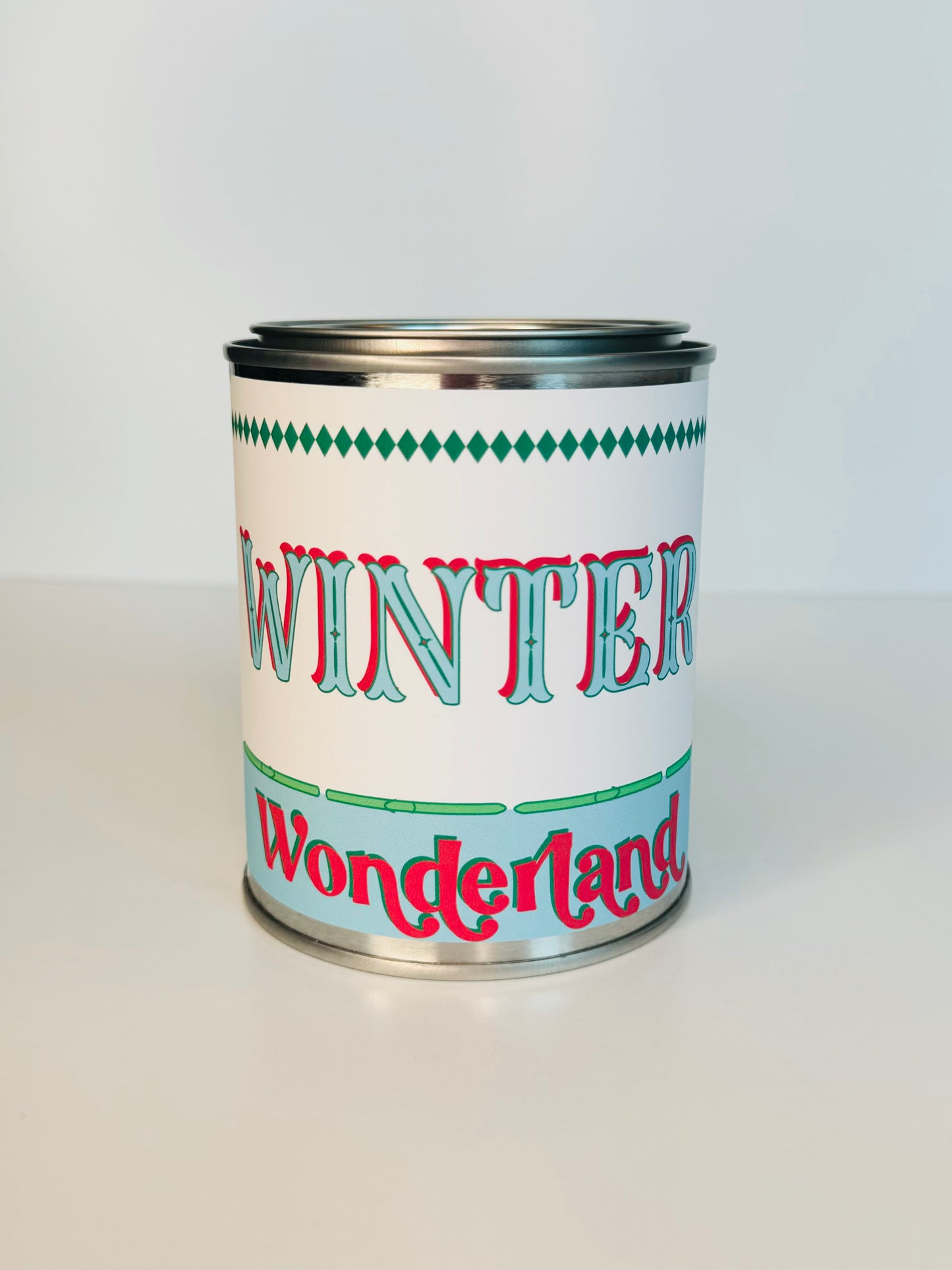 Winter Wonderland - Paint Tin Candle