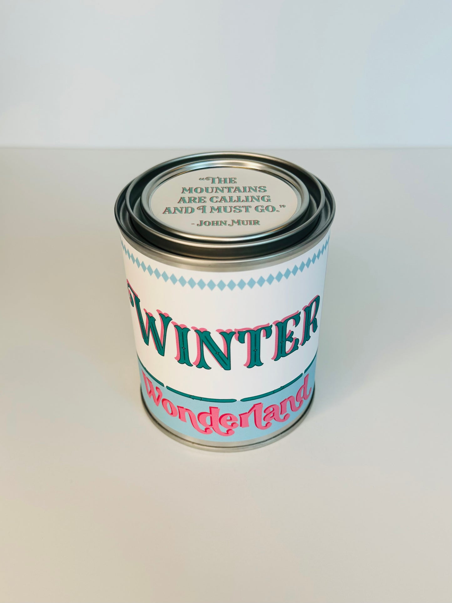 Winter Wonderland - Paint Tin Candle