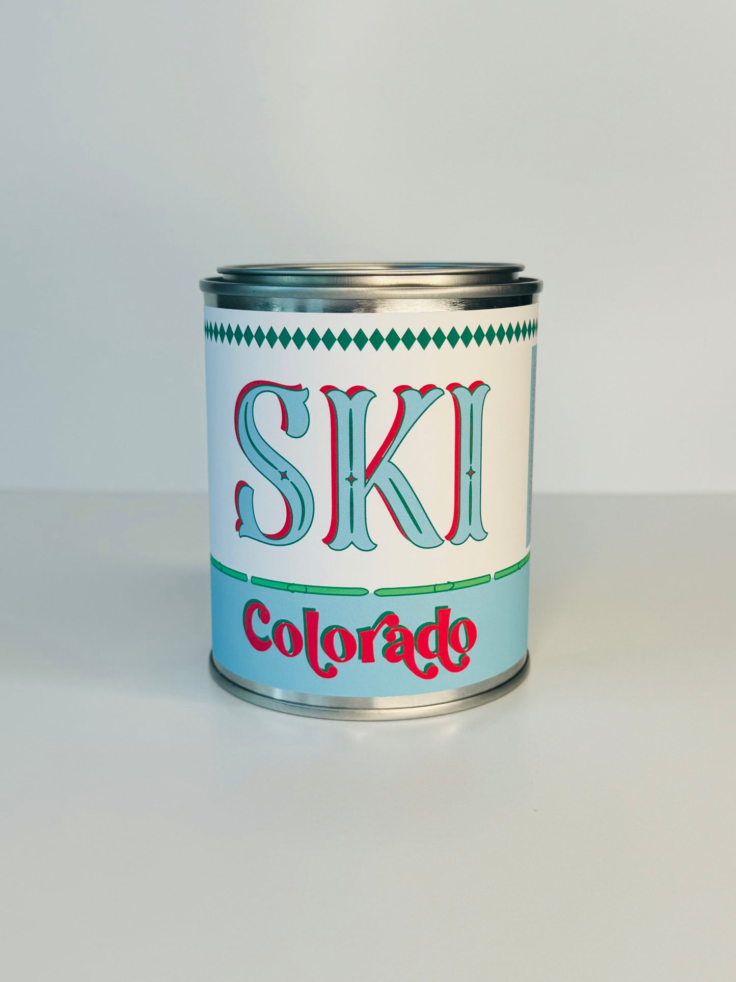 Ski Colorado - Paint Tin Candle