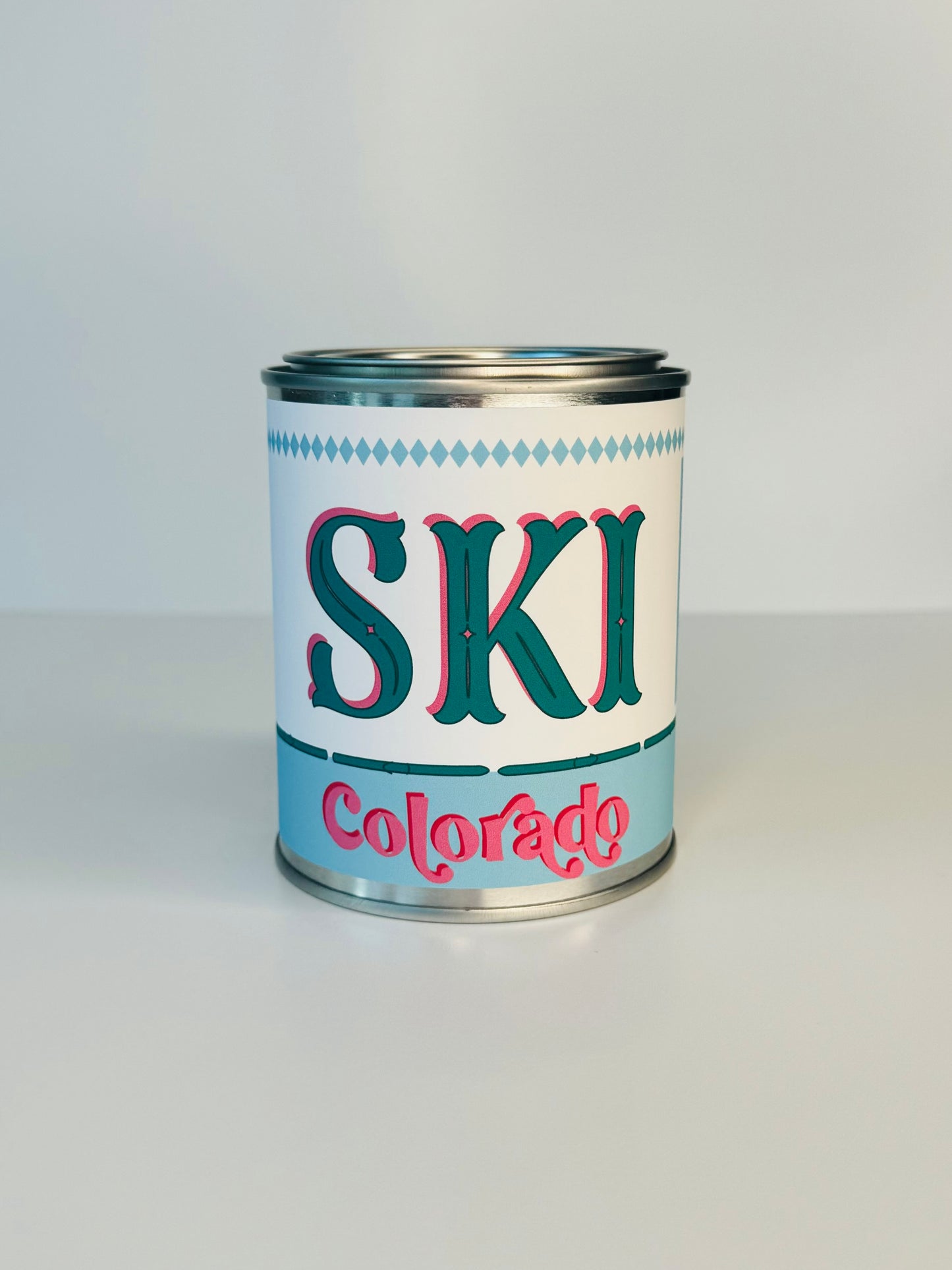 Ski Colorado - Paint Tin Candle