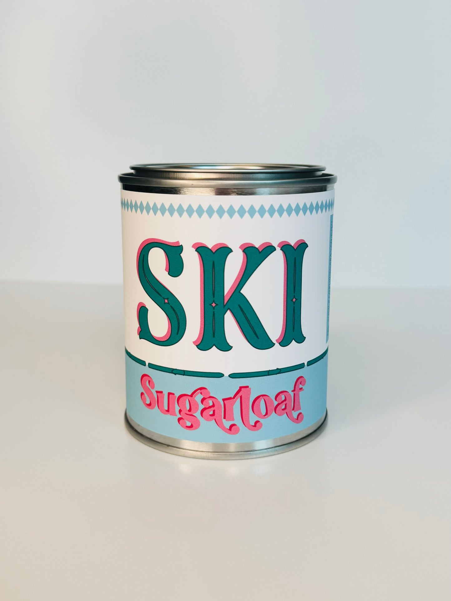 Ski Sugarloaf - Paint Tin Candle