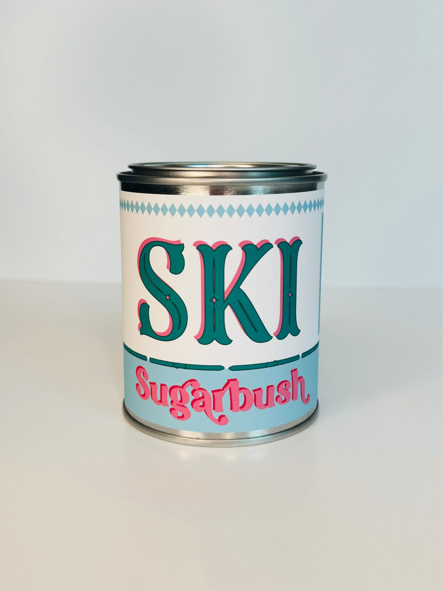 Ski Sugarbush - Paint Tin Candle