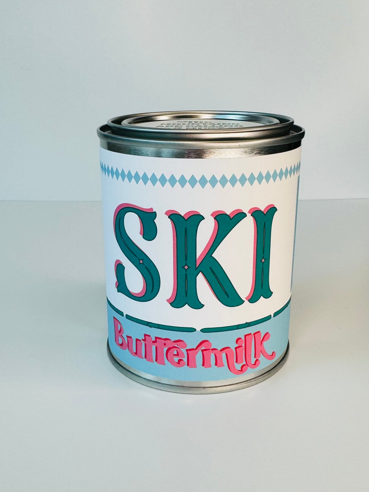 Ski Buttermilk - Paint Tin Candle