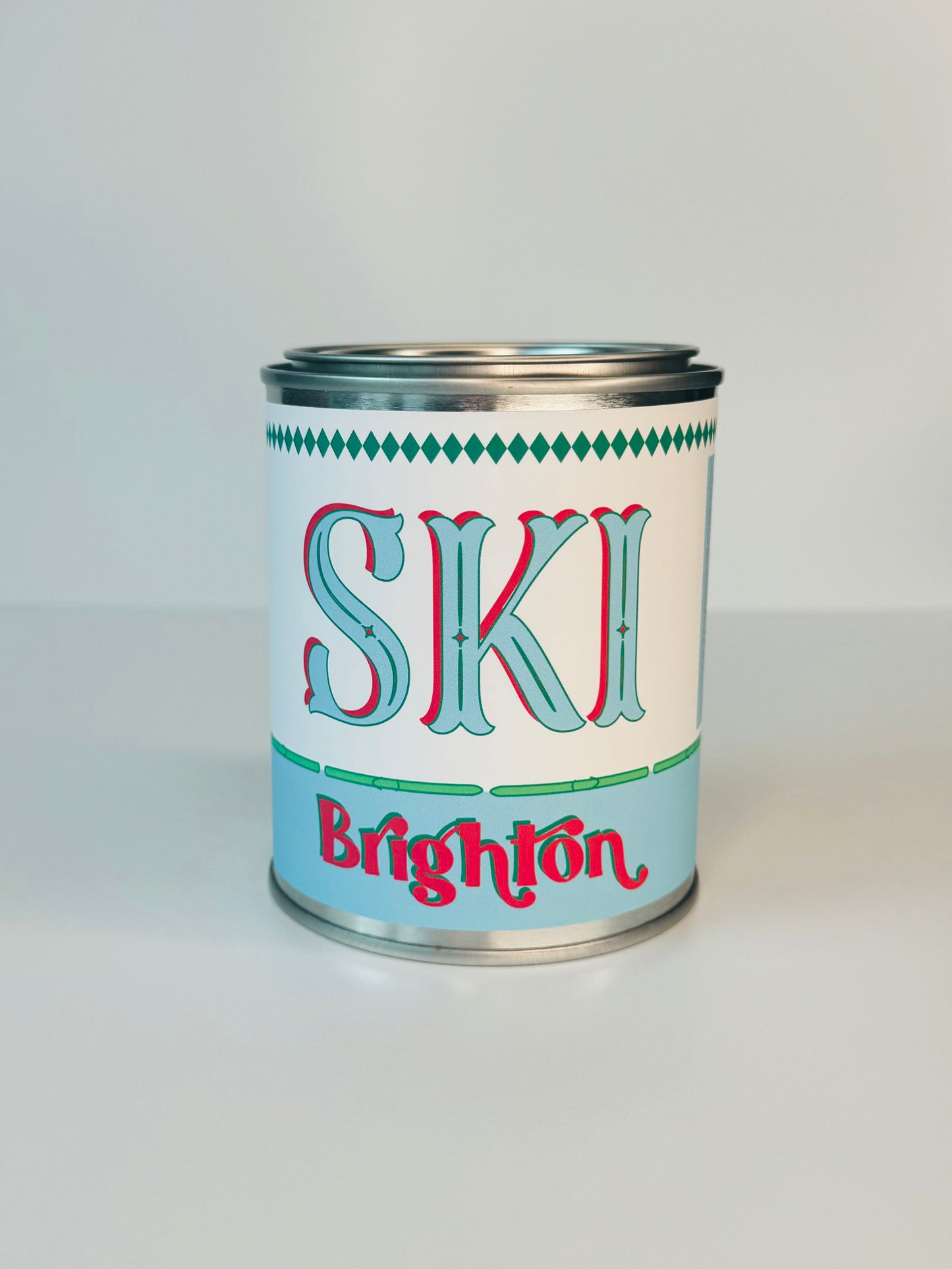 Ski Brighton - Paint Tin Candle