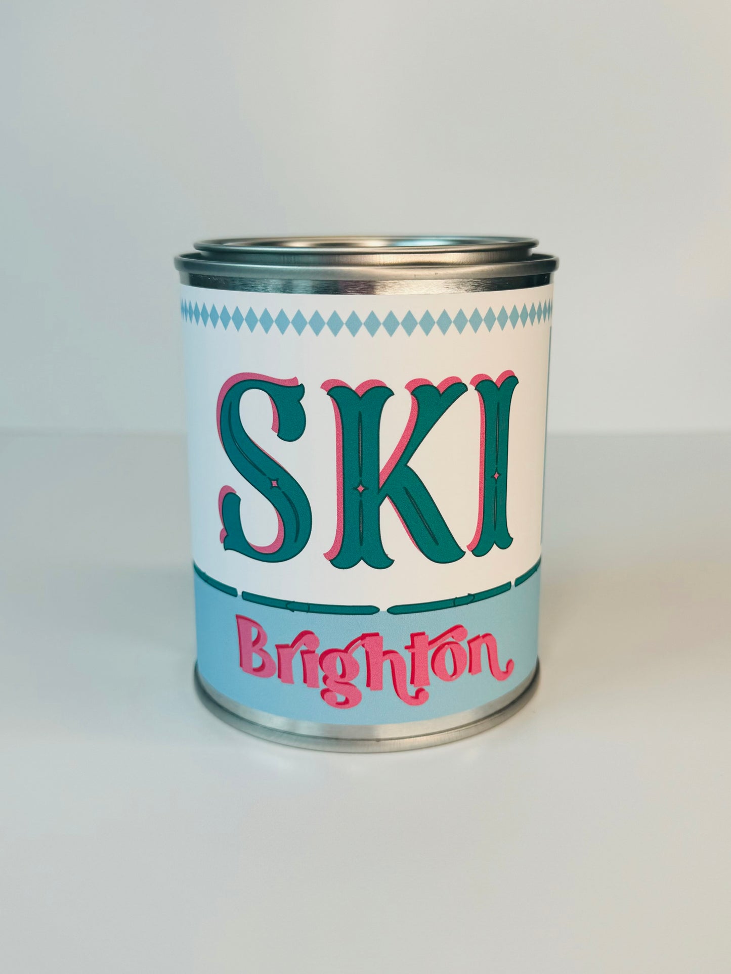 Ski Brighton - Paint Tin Candle
